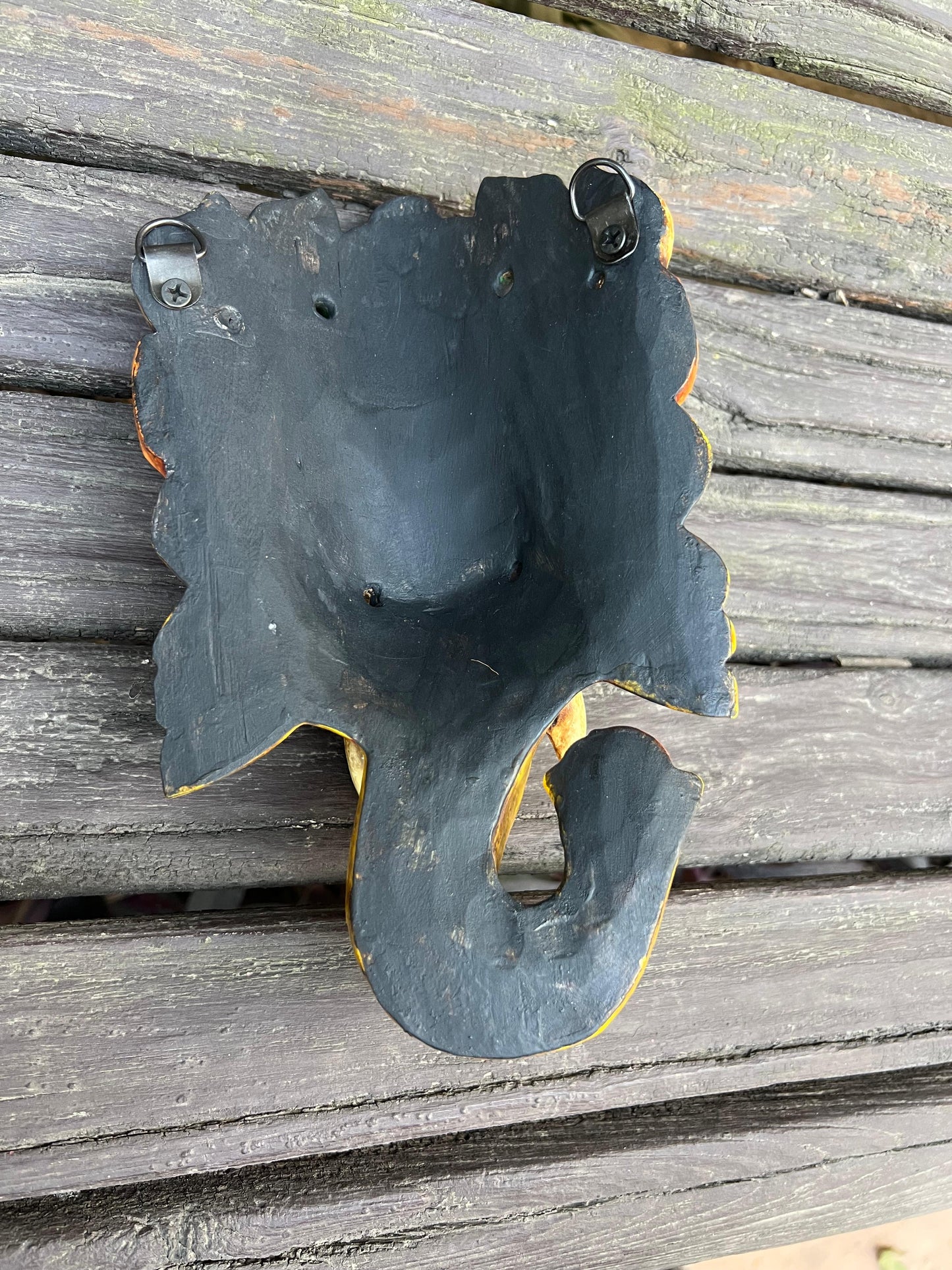 Yellow Ganesha Mask