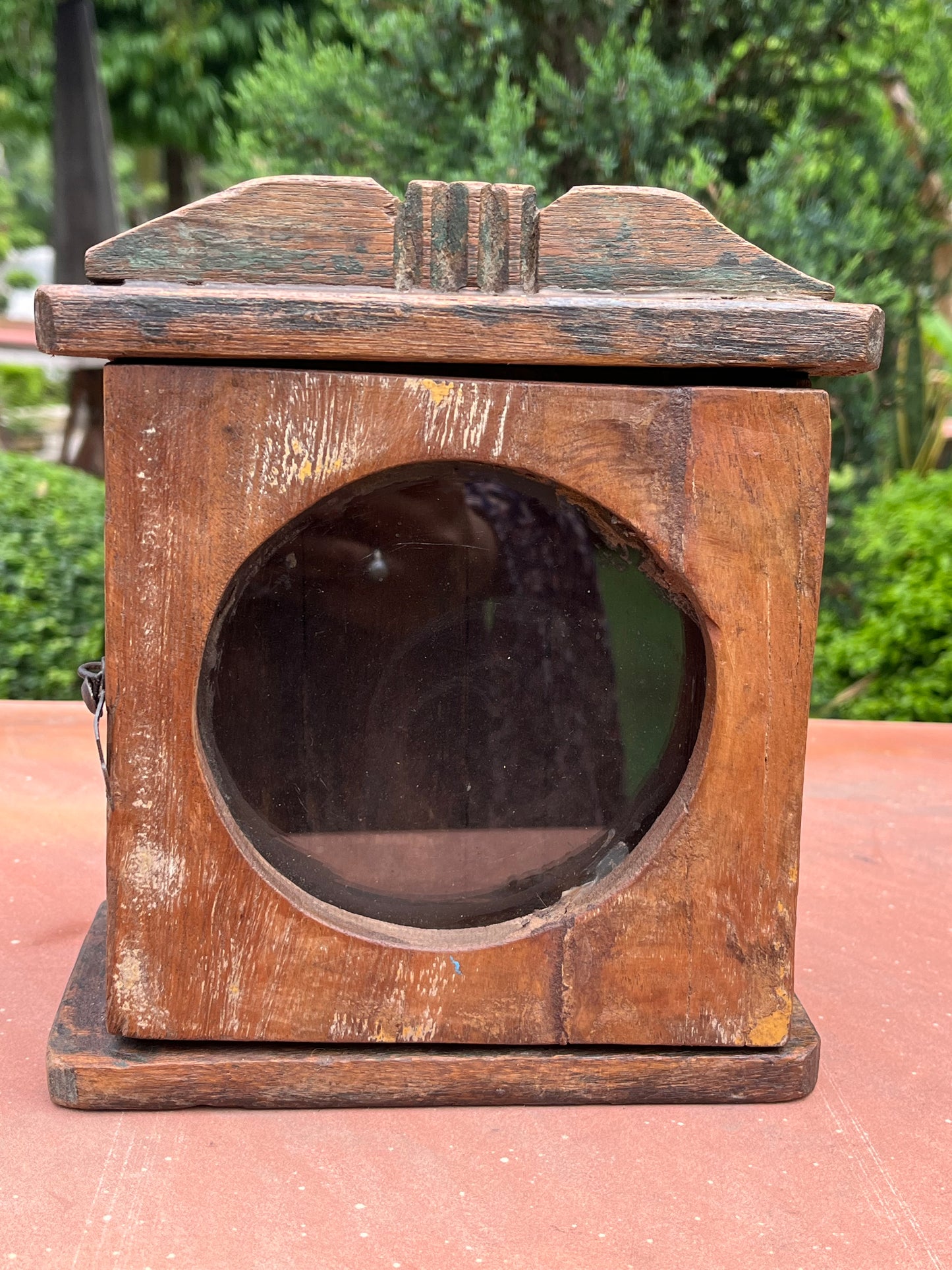 Vintage Wall Clock Box