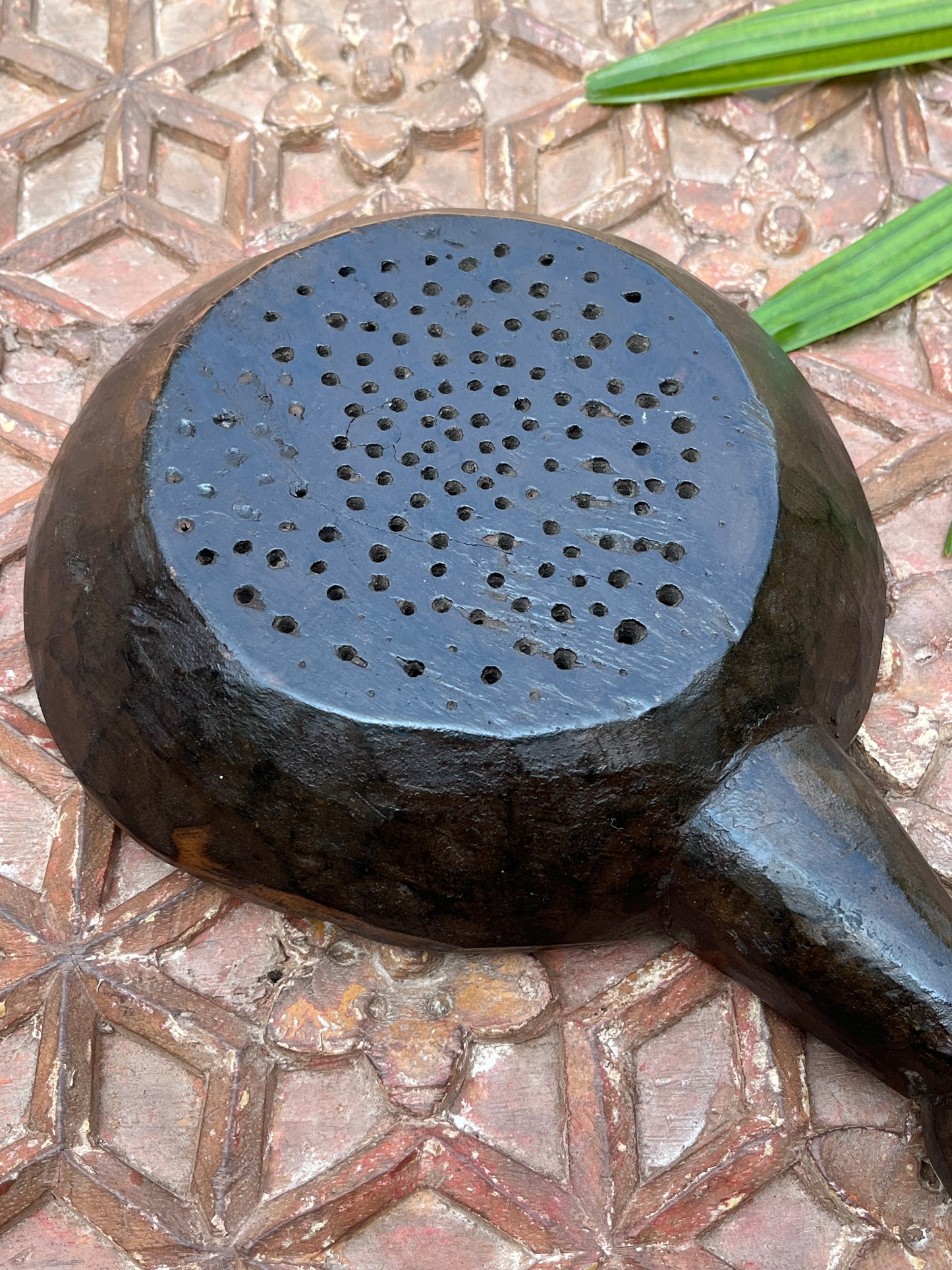 Vintage Wood Jali Platter