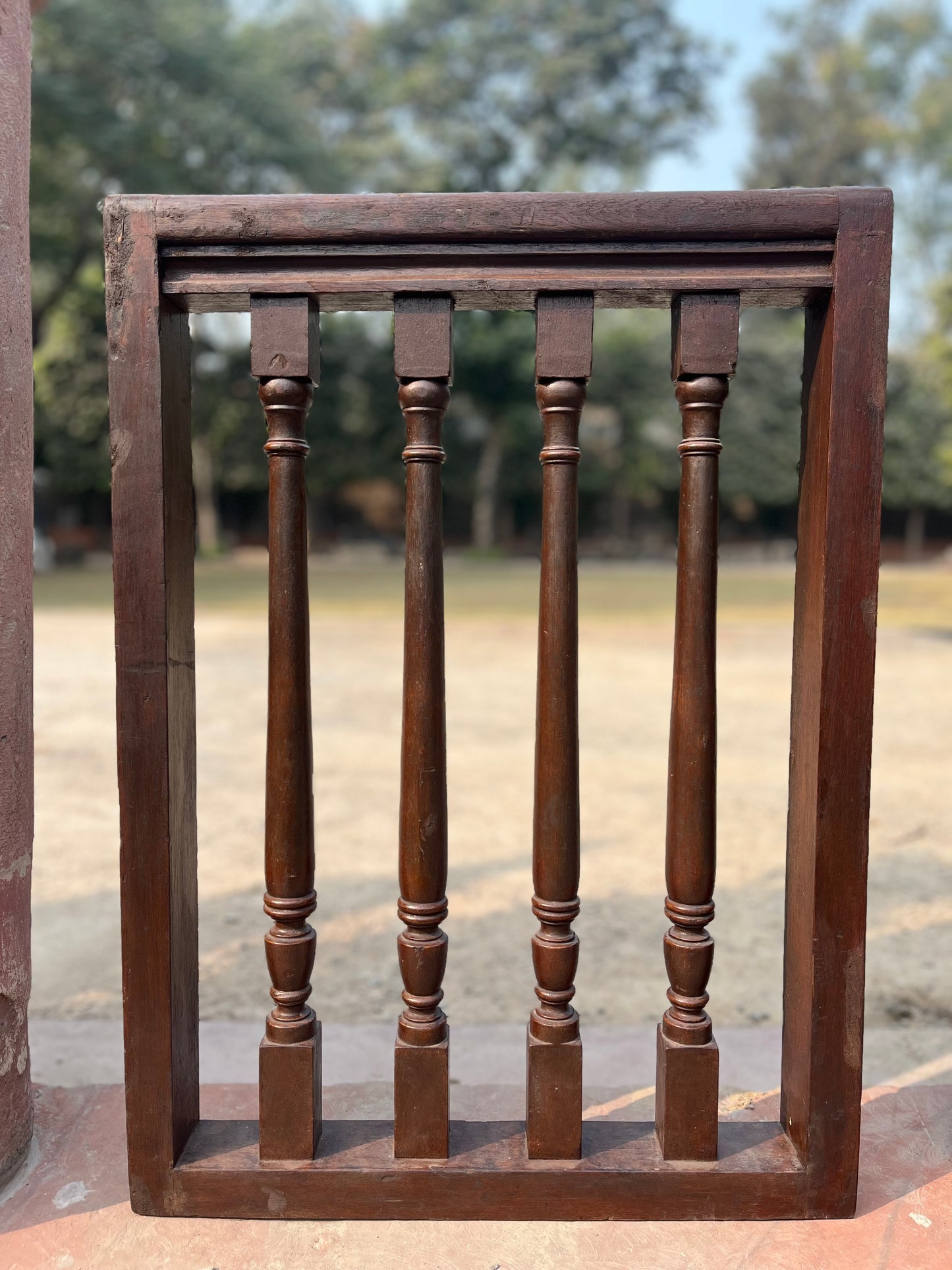 Old Wooden Decoration Partition