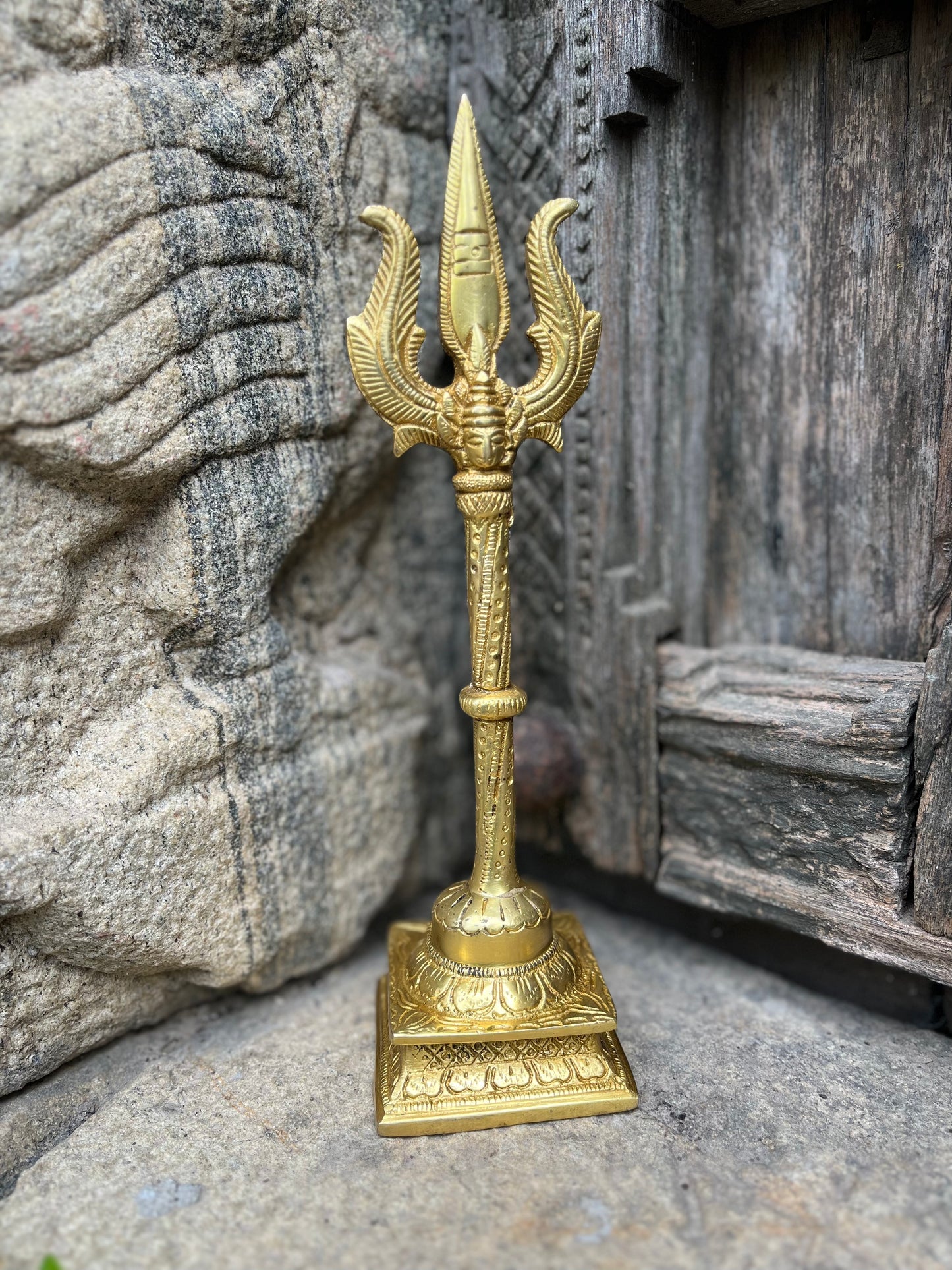 Brass Divine Shiva Trishul