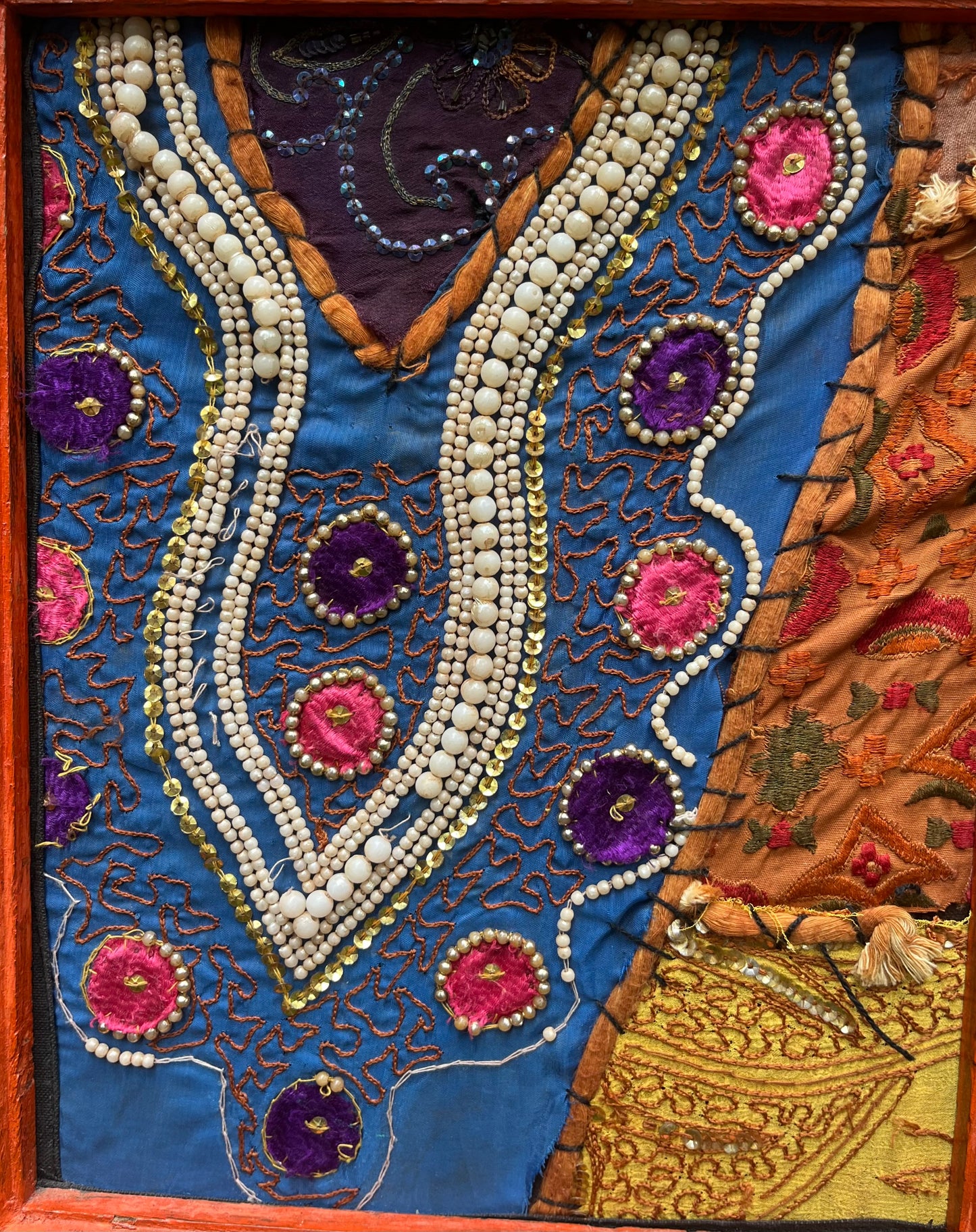 Old Hand Embroidery Frame
