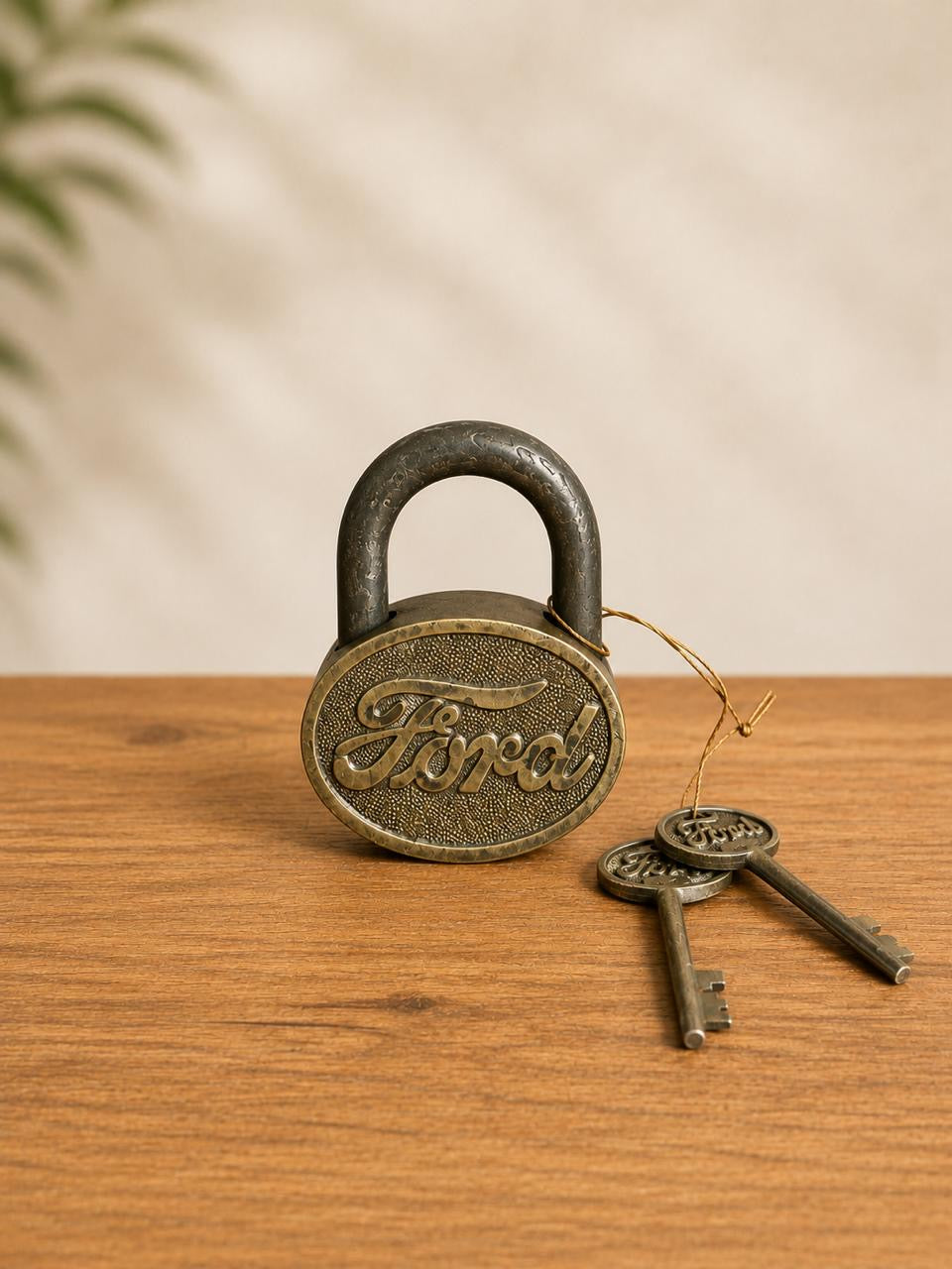 Old Brass Ford Lock
