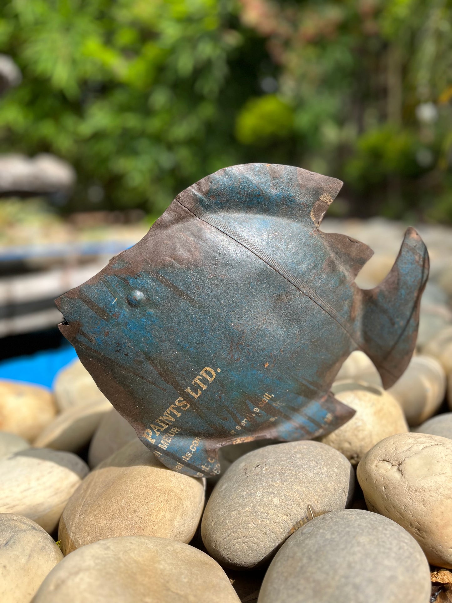 Iron Garden Decoration Fish