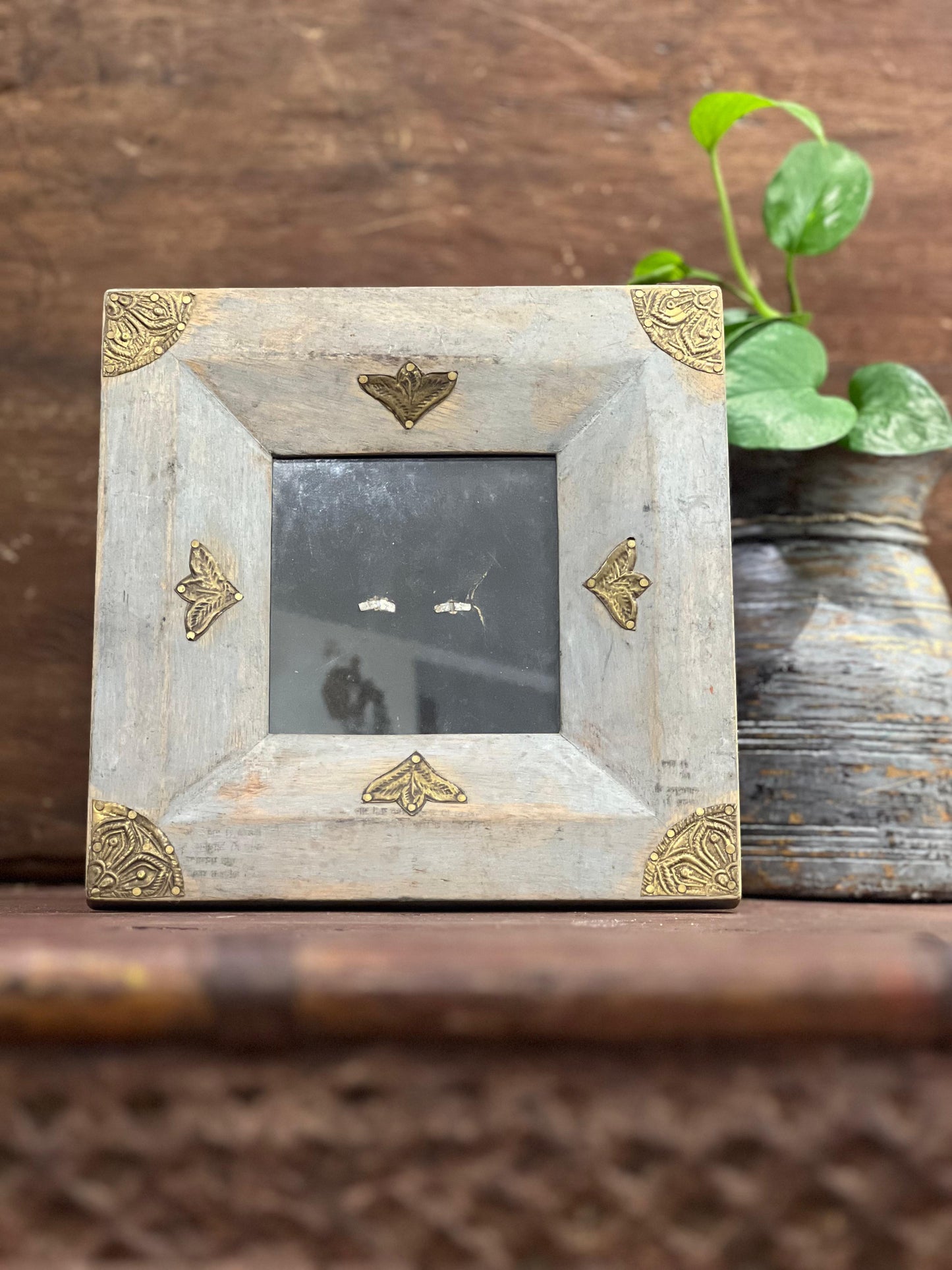 Photo Frame Brass Design