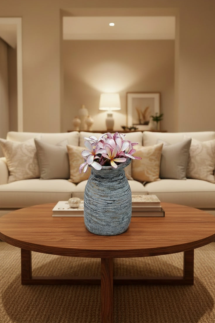 Wood Flower Pot