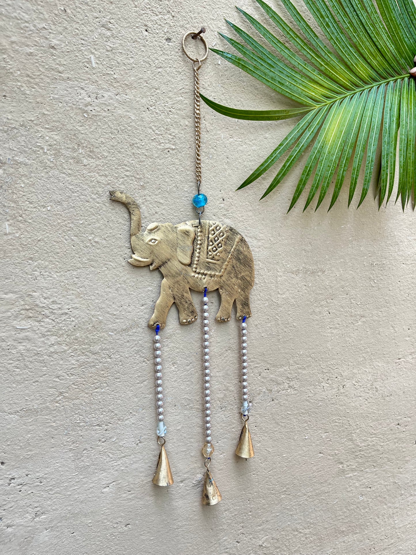 Elephant Beads Garden Hanging