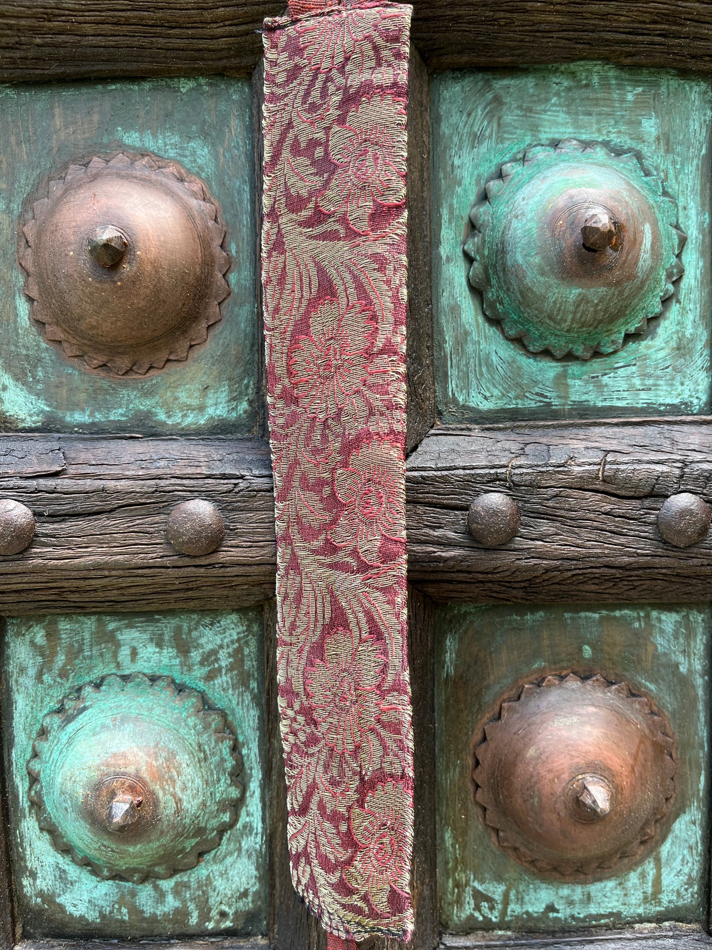 Old Saree Decor Hanging Bell