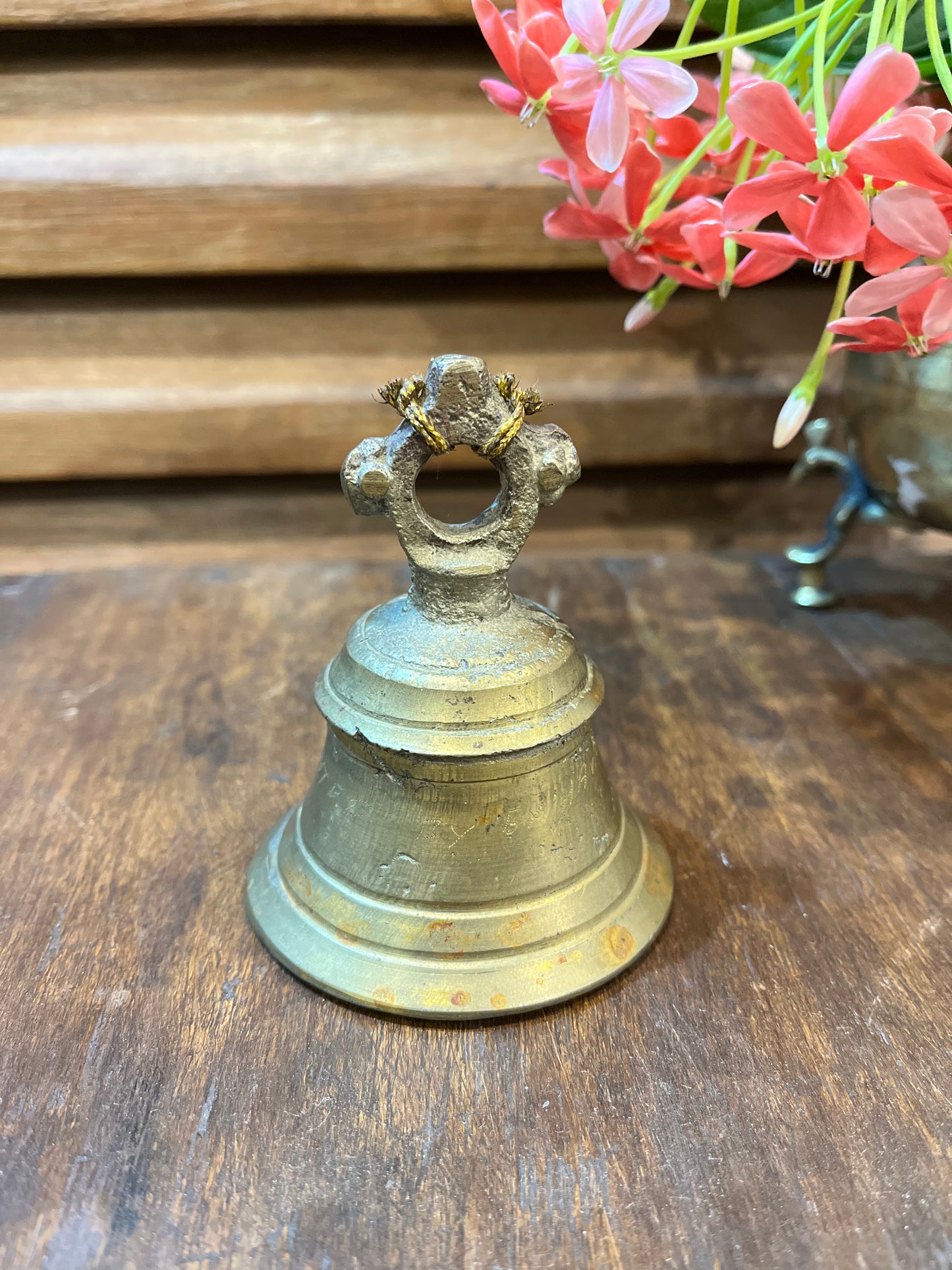 Vintage Brass Temple Bell