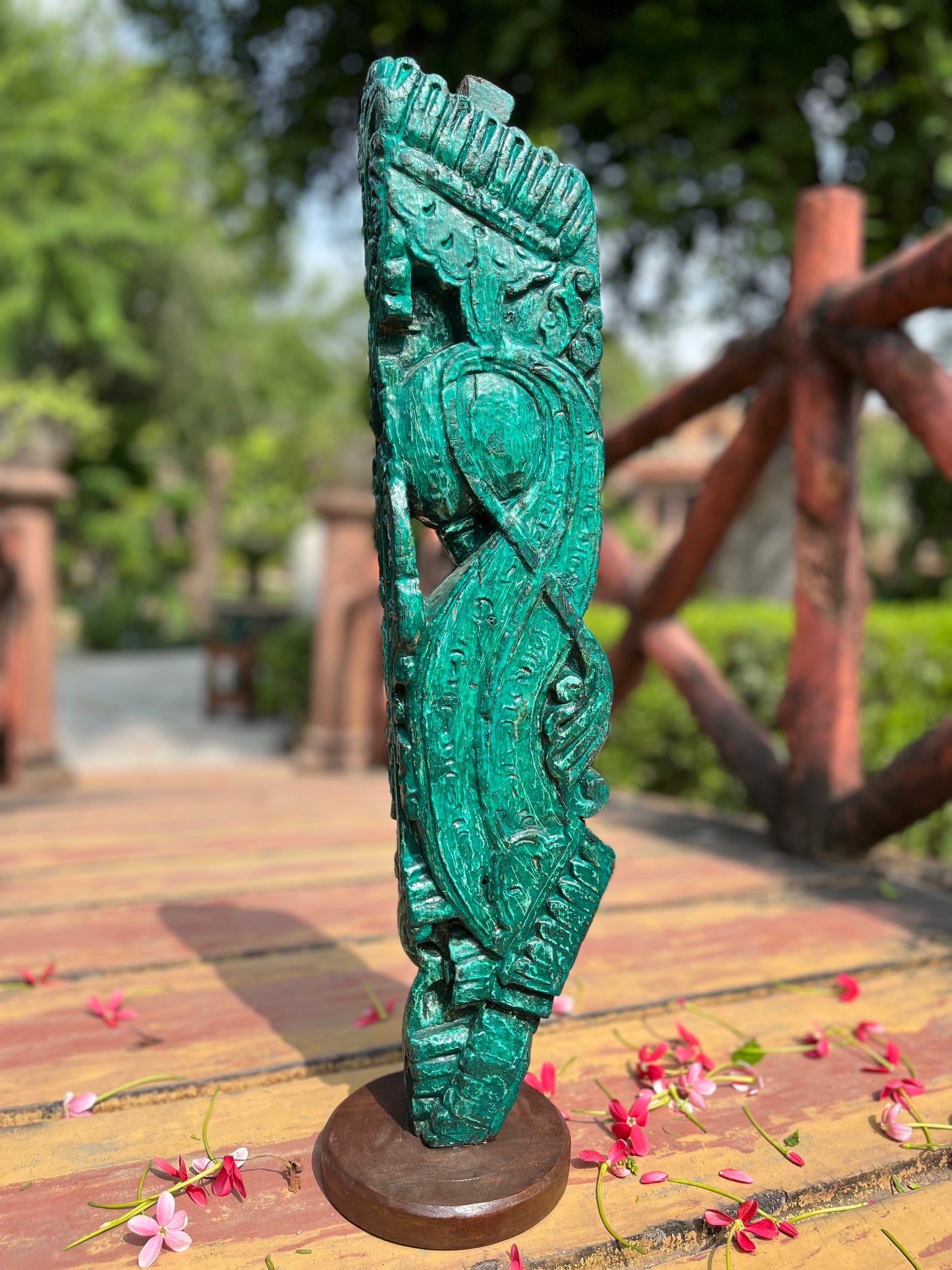 Decorative Vintage Green Bracket