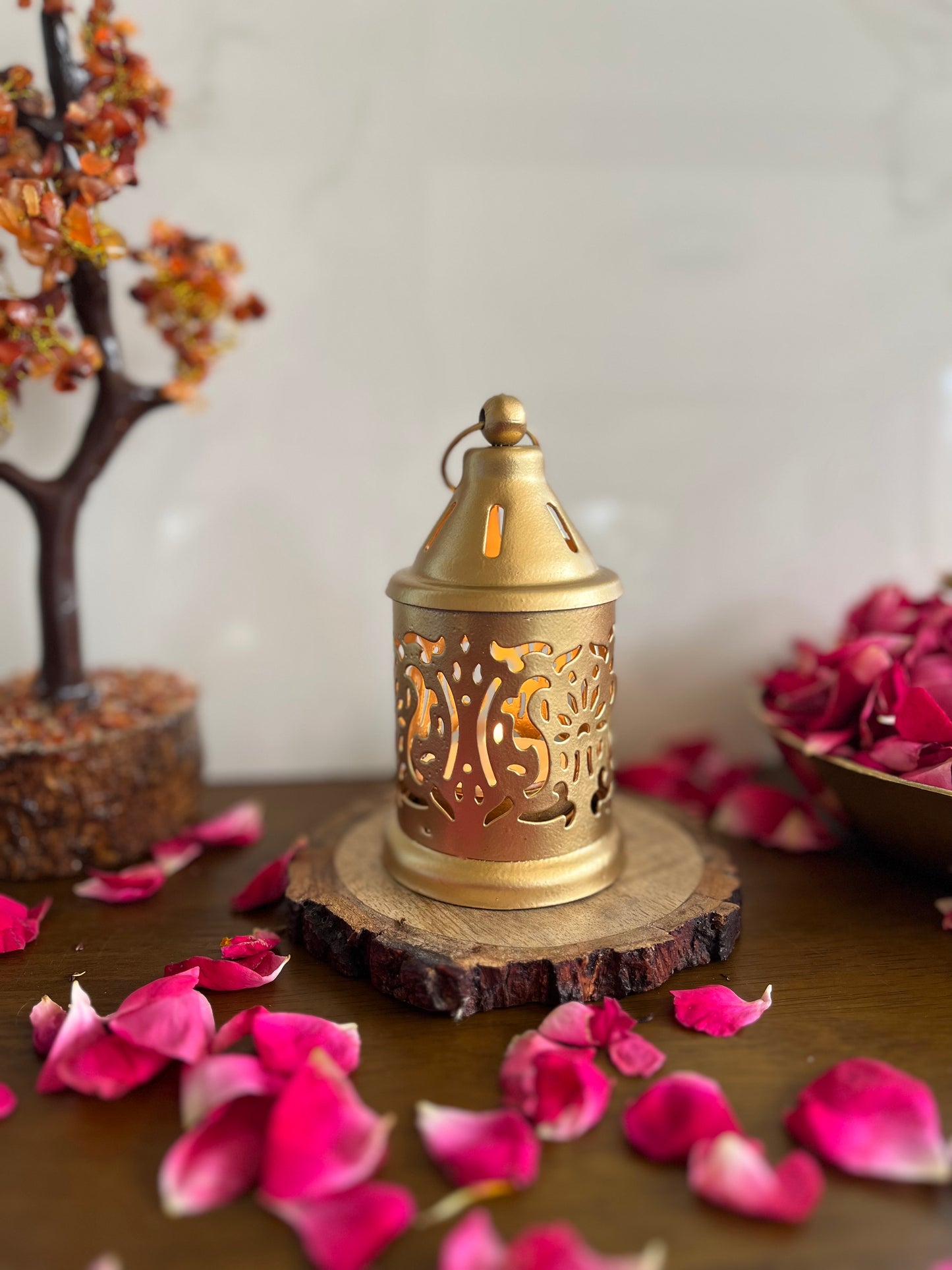 Metal Iron Lantern Tea Light