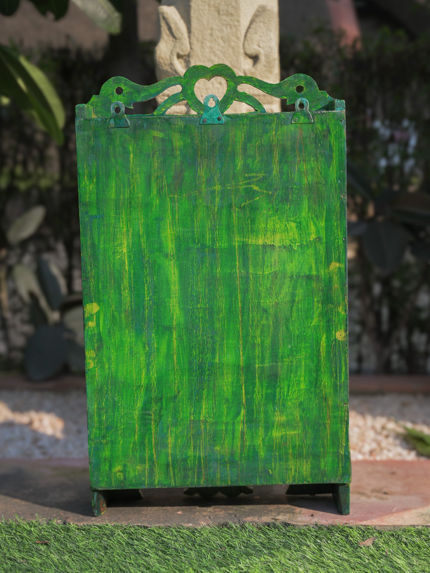 Green Wall Shelf / Temple