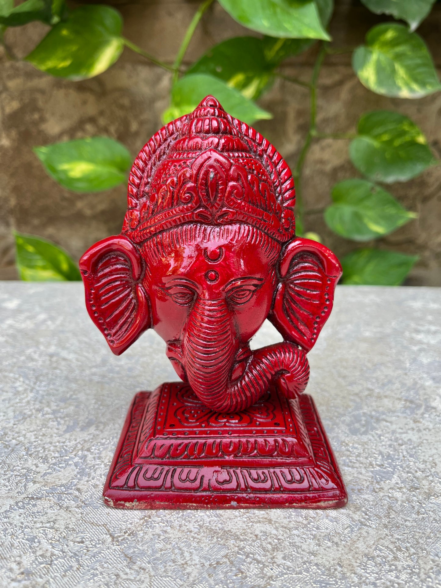 Colour Metal Ganesha