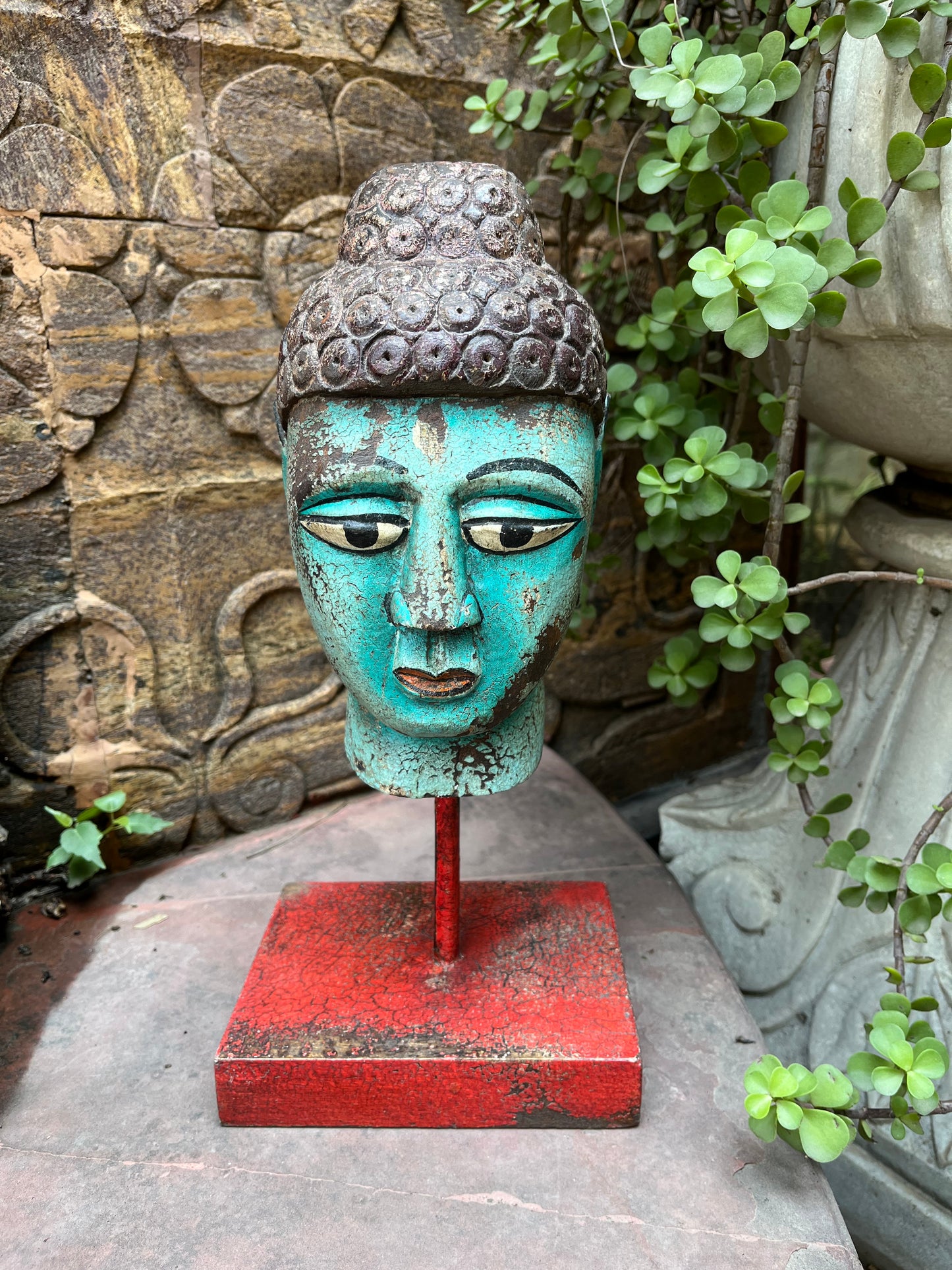 Divine Budha Head Stand