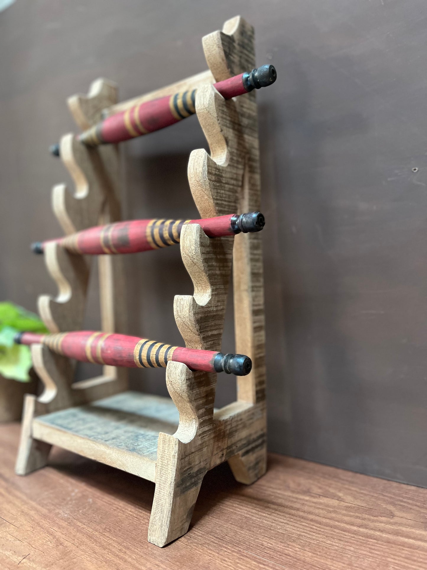 Wooden Folding Jewellery Stand