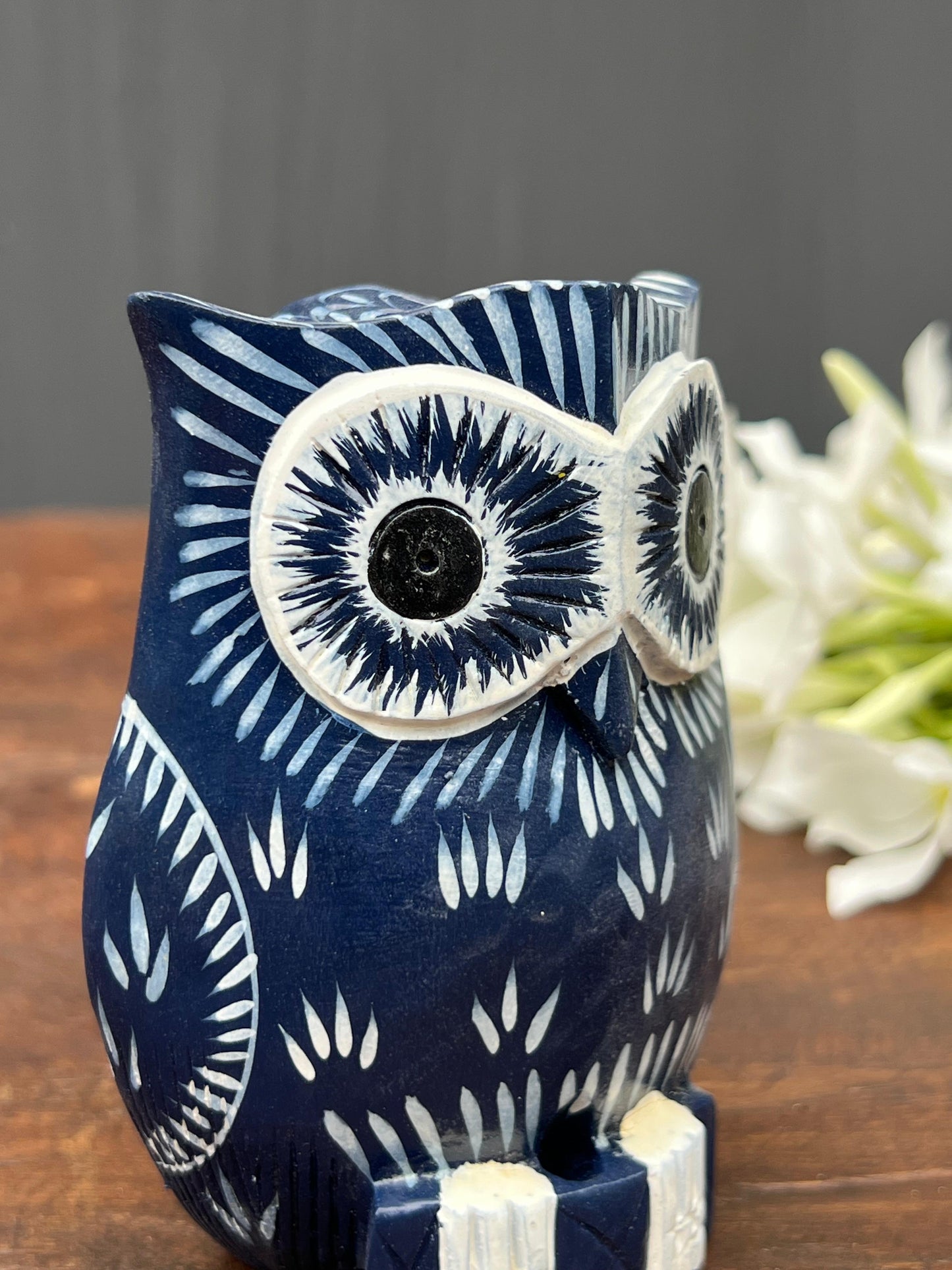Wood Decorative Owl