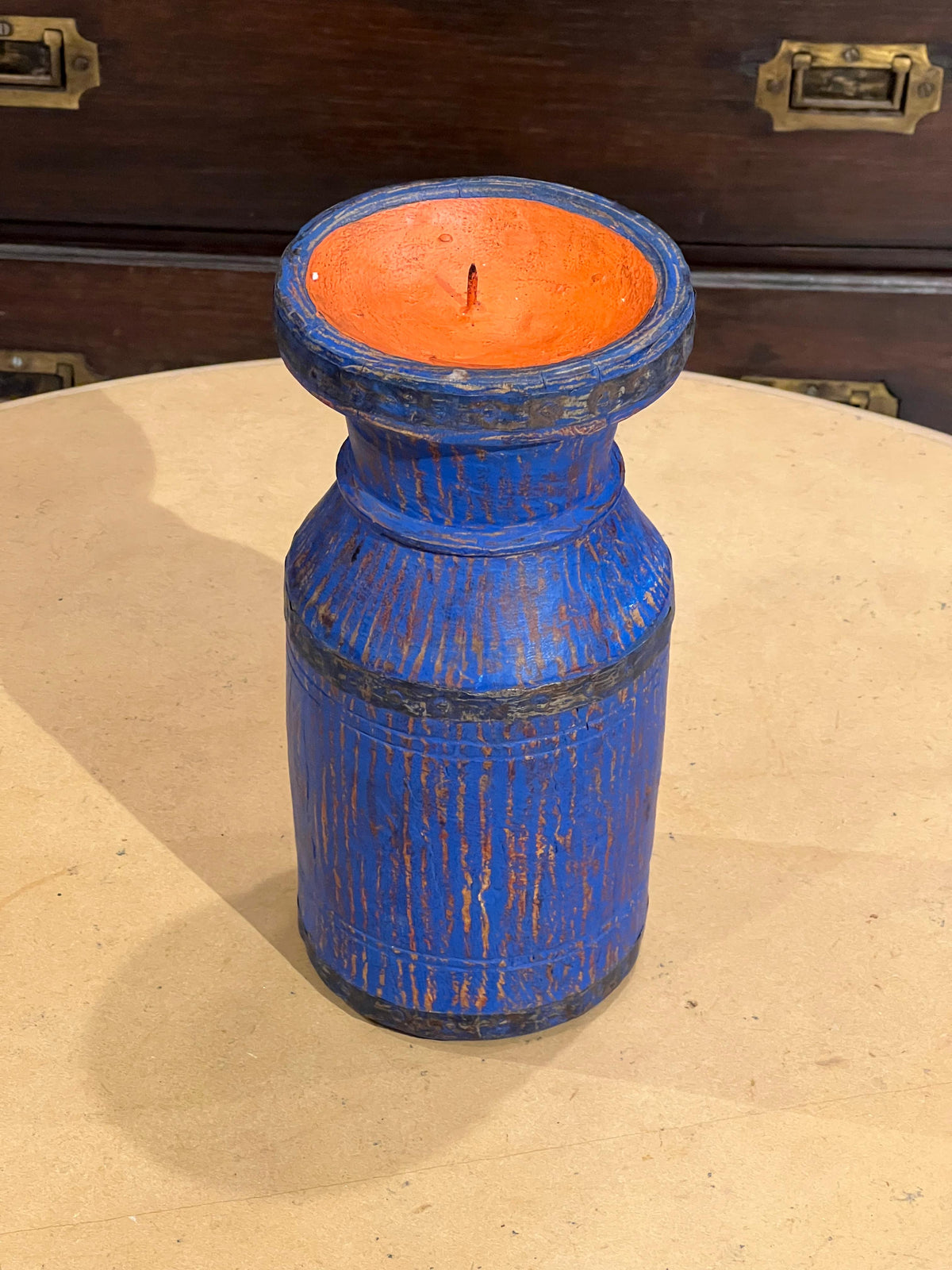 Wooden Candle Holder
