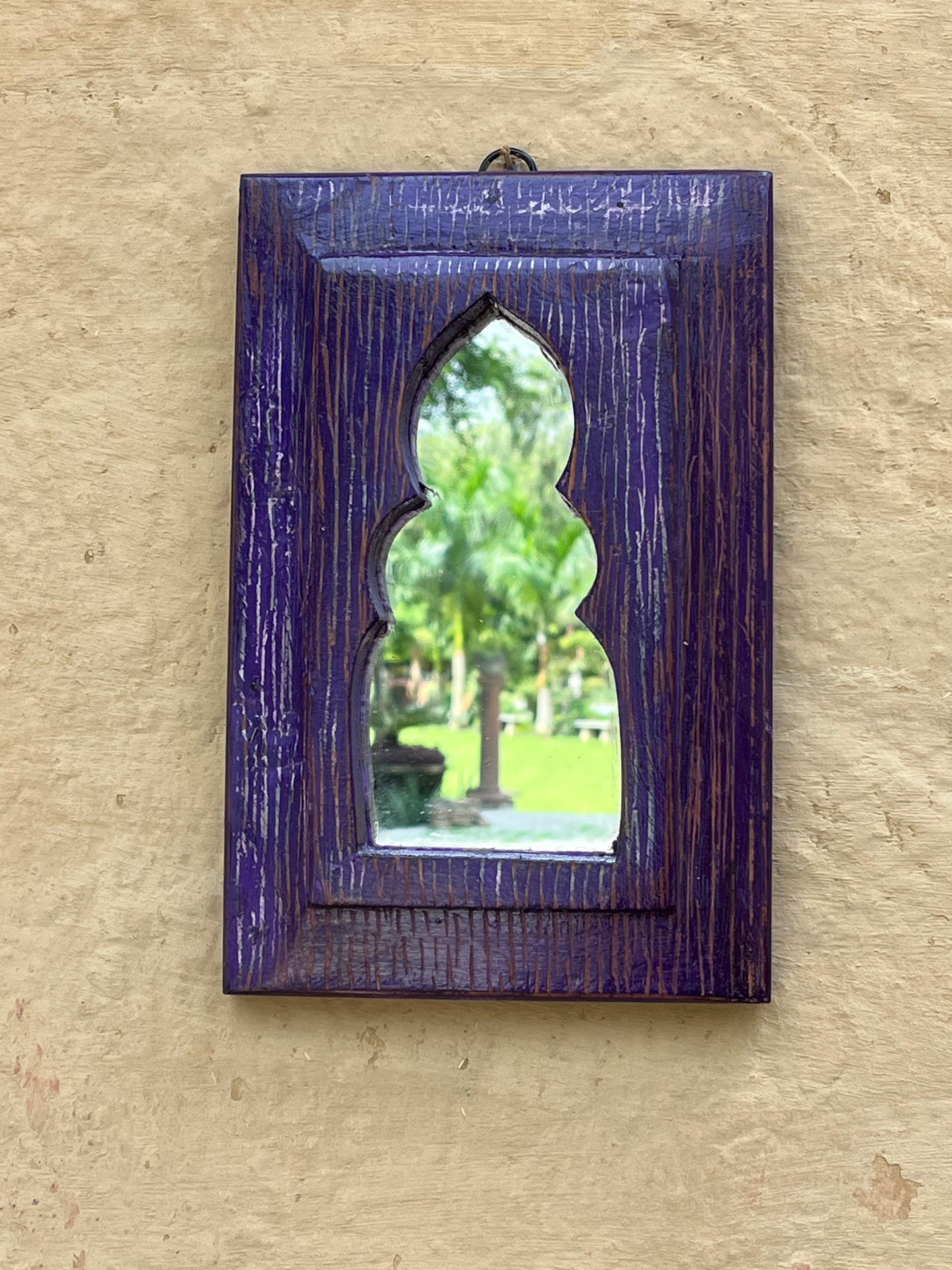 Arch Purple Colour Mirror