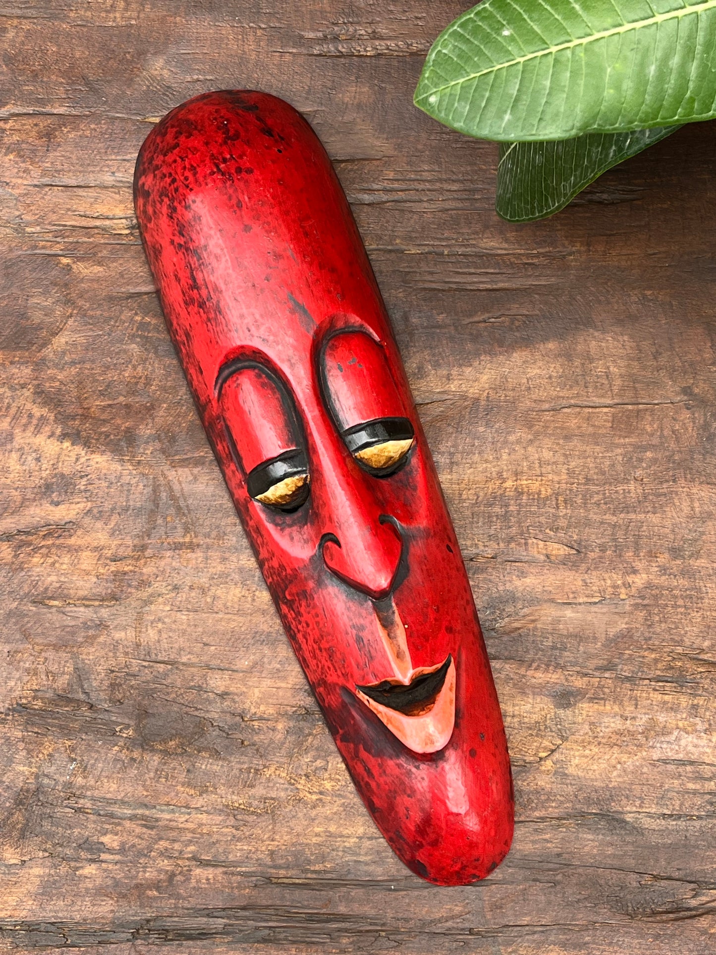 Wood Painted Mask