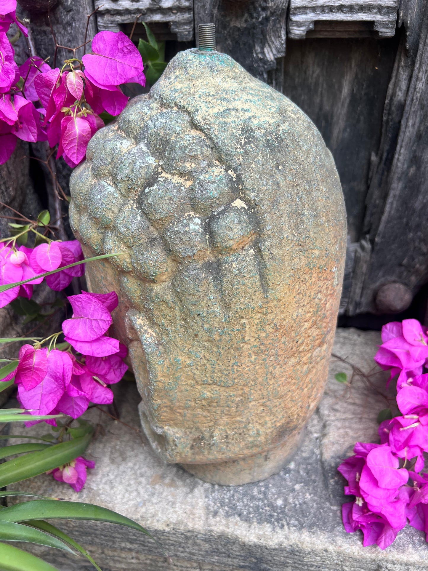 Stone Budha Head