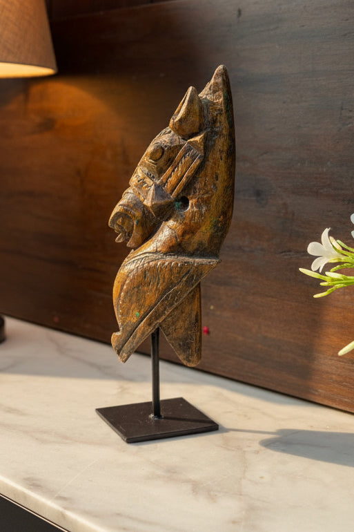 Horse Head With Stand