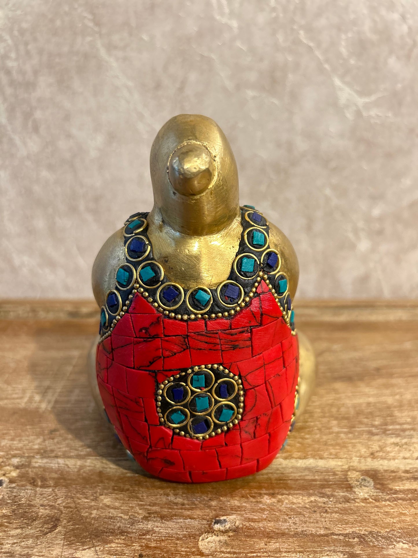 Brass Yogasana Sitting woman