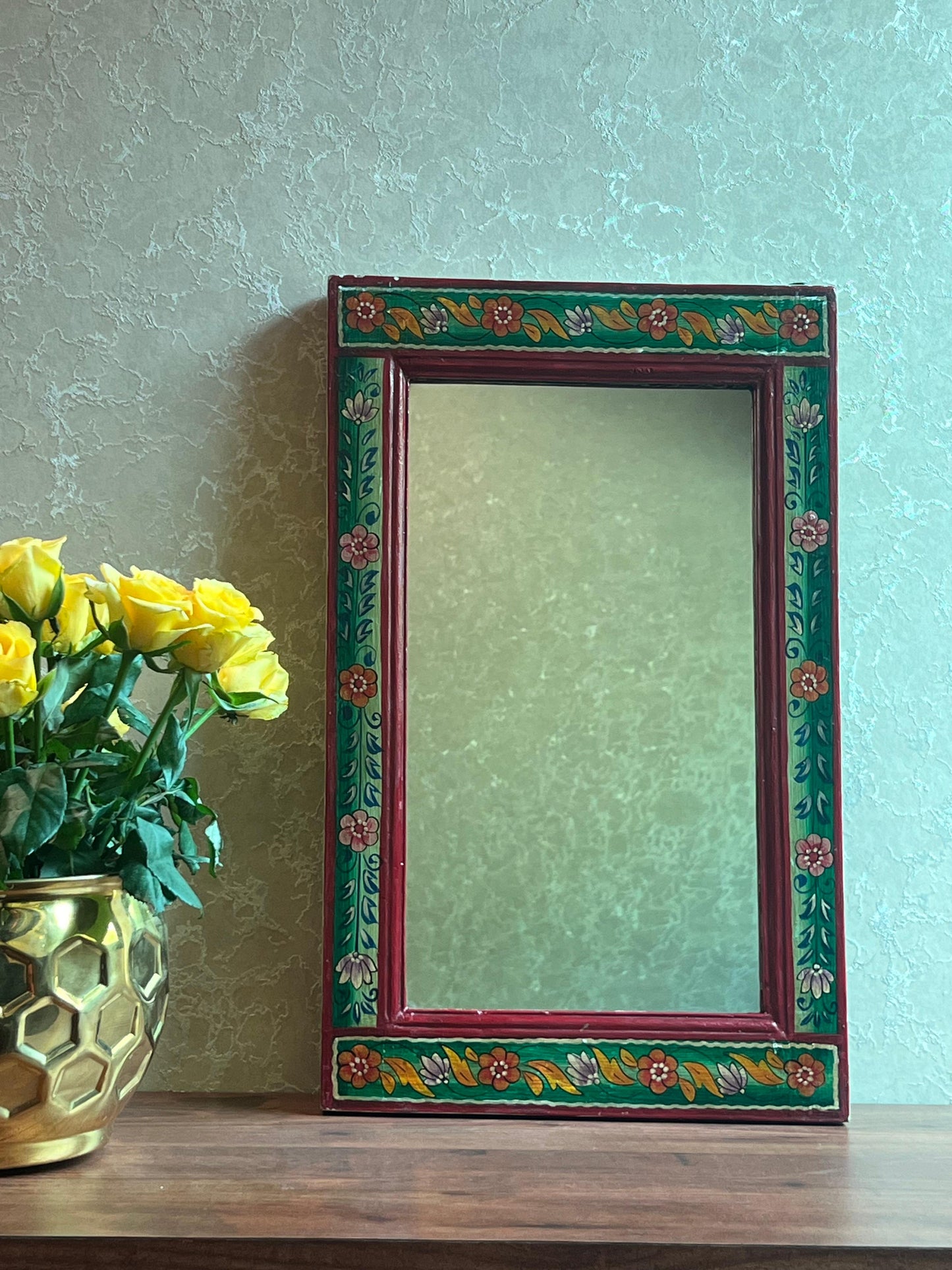 Hand Painted Ethnic Frame