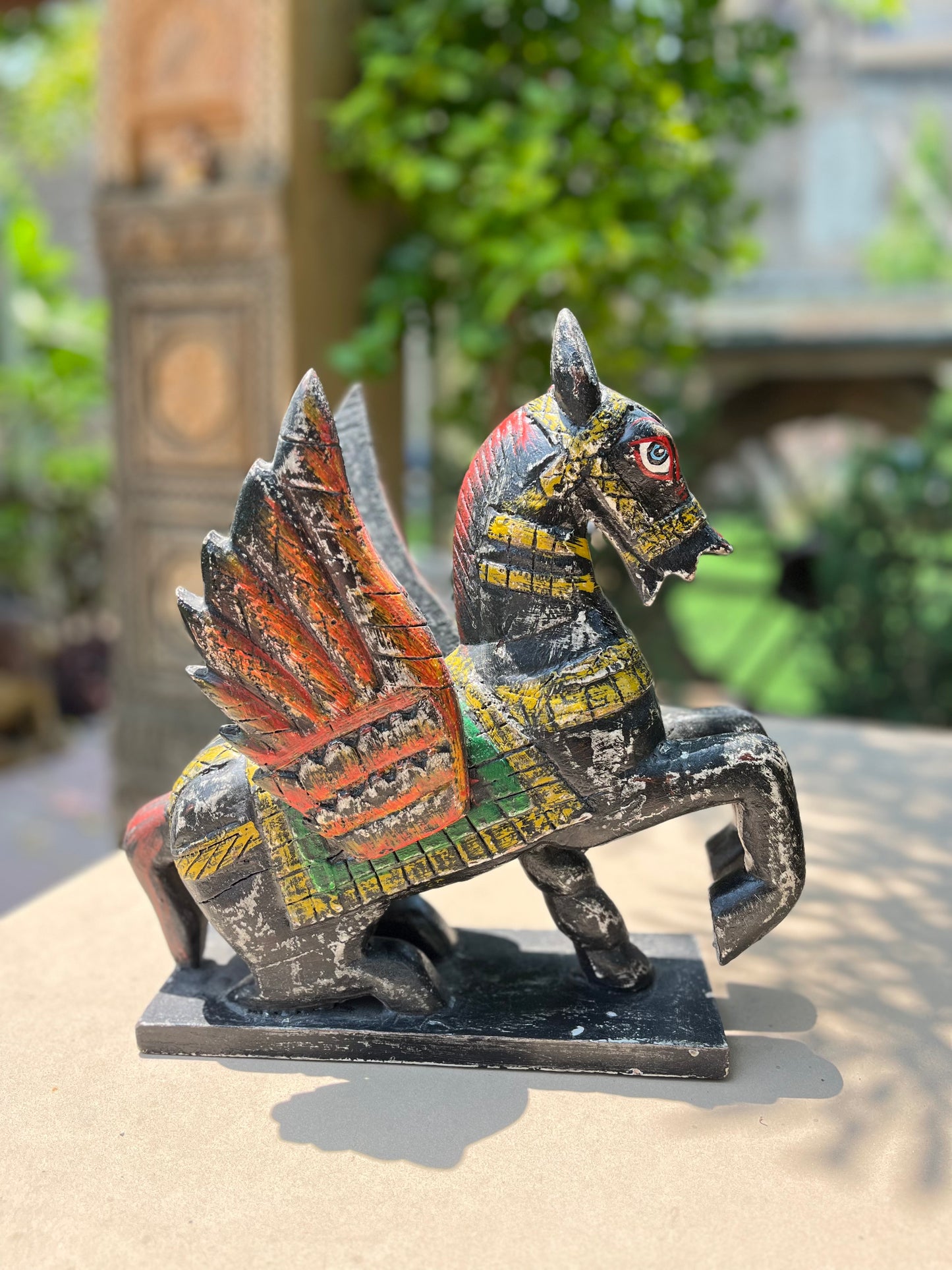 Wood Jumping Horse