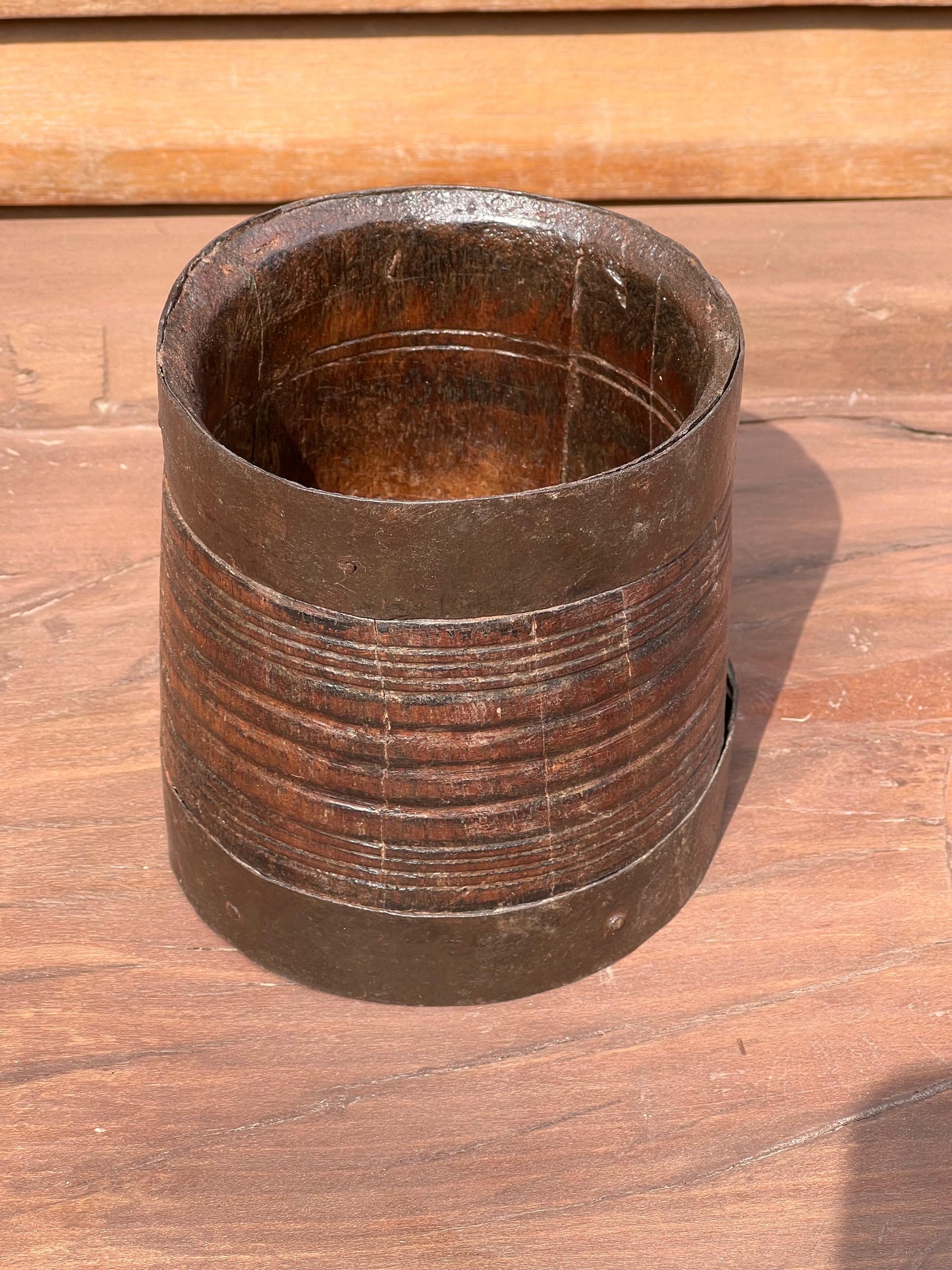 Old Rice Measuring Pot 