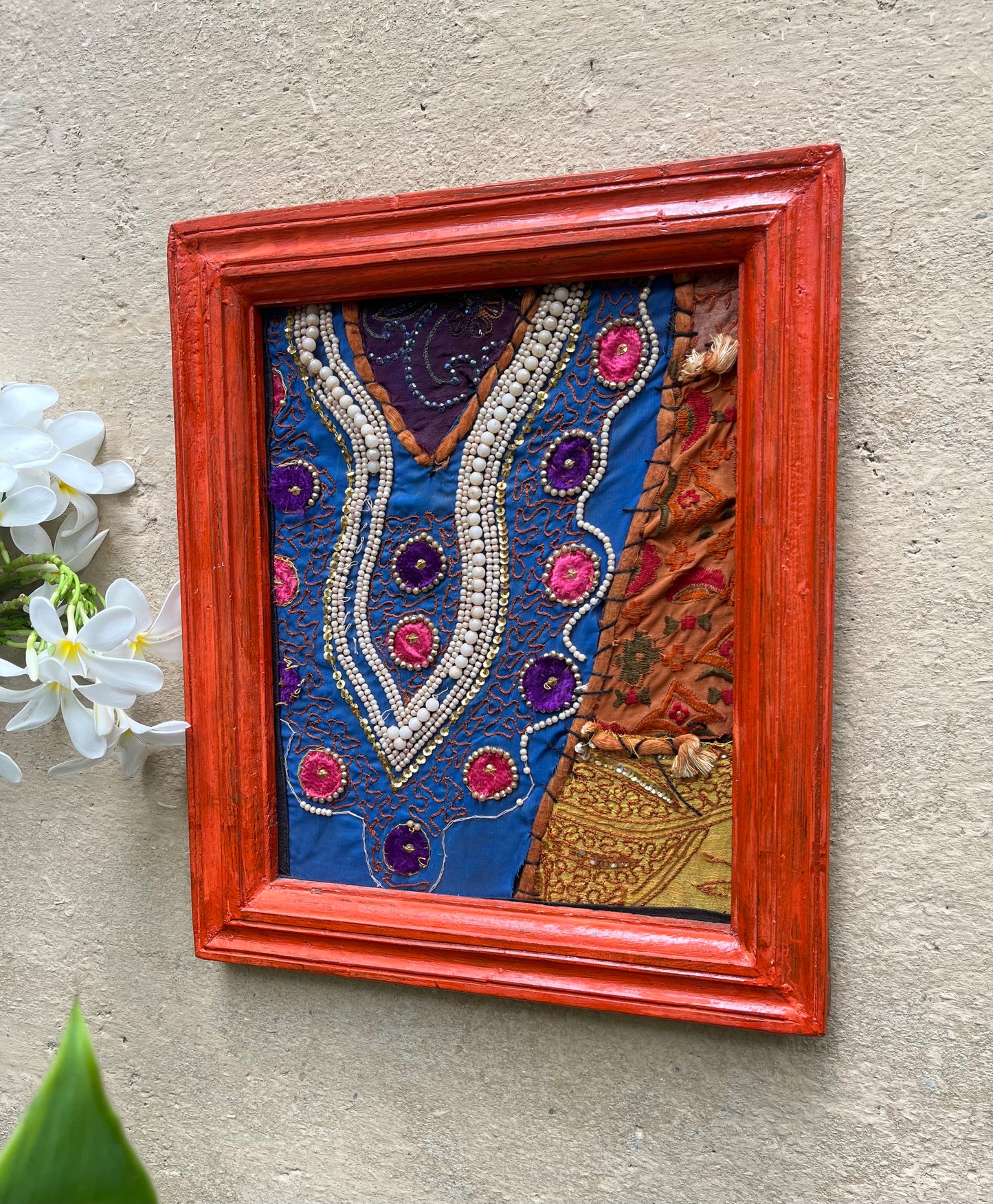 Old Hand Embroidery Frame