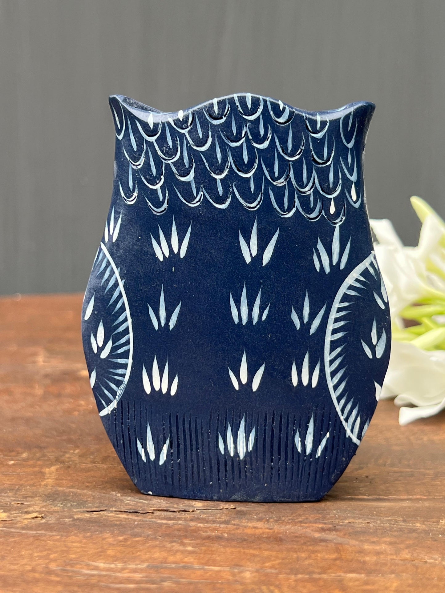Wood Decorative Owl