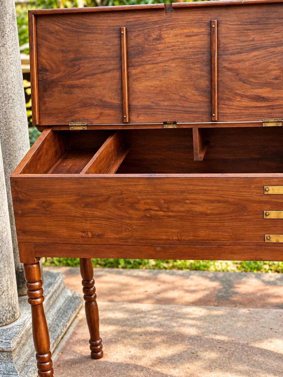 Vintage Munim Writting Desk