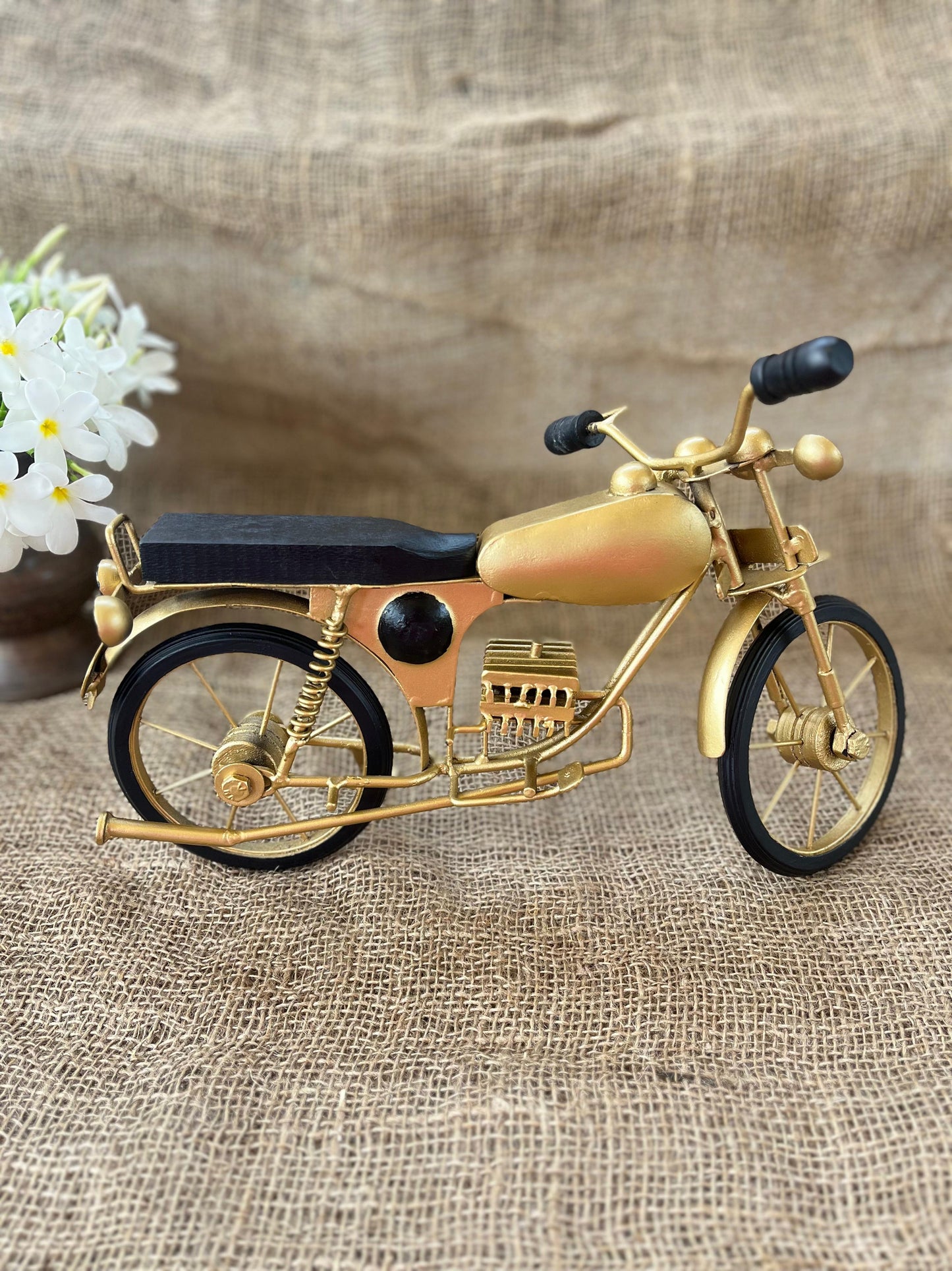 Golden Moterbike