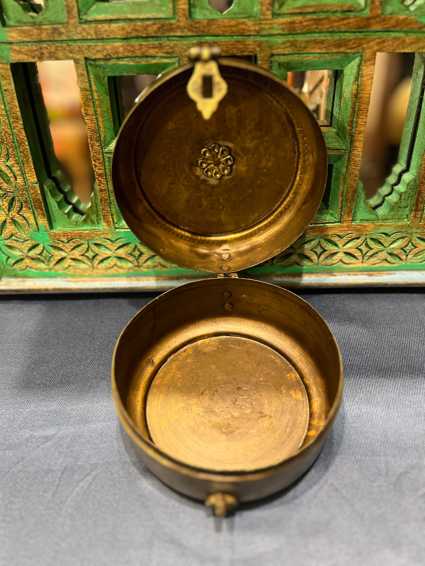 Vintage Brass Box