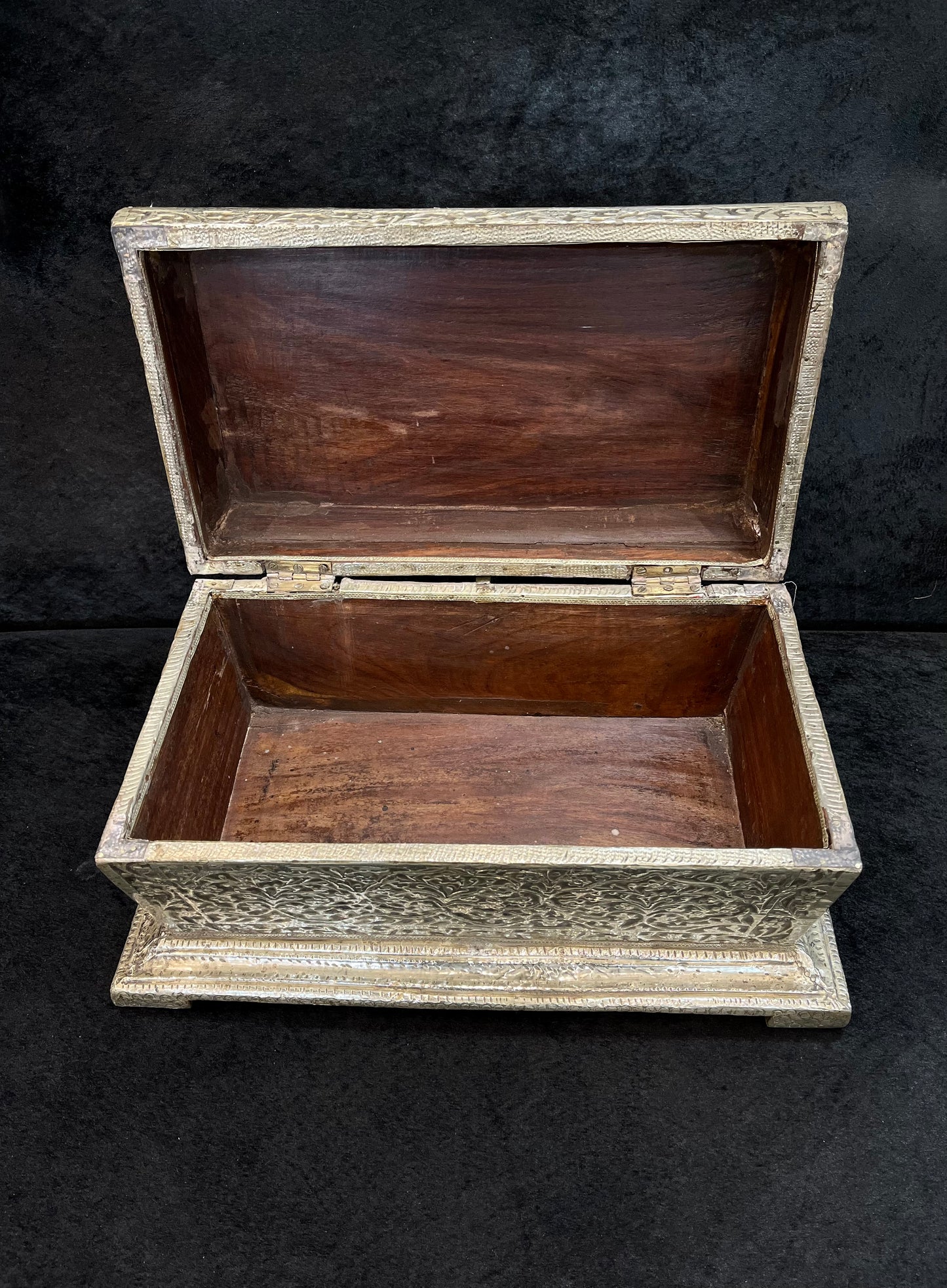 Exotic German Silver Jewellery Decorative Box