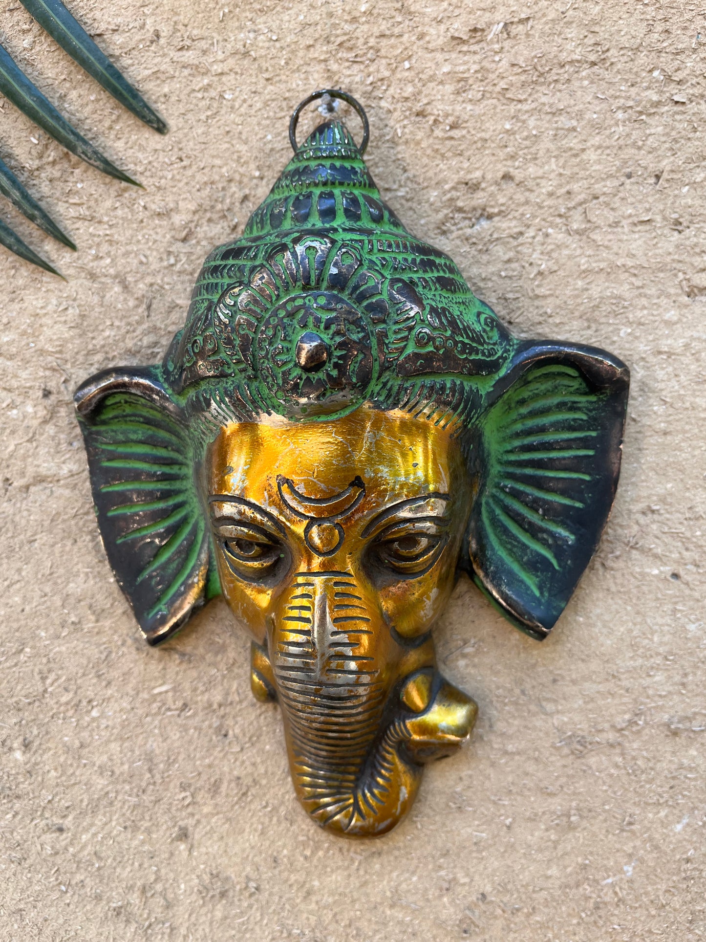 Metal Divine Ganesha Mask