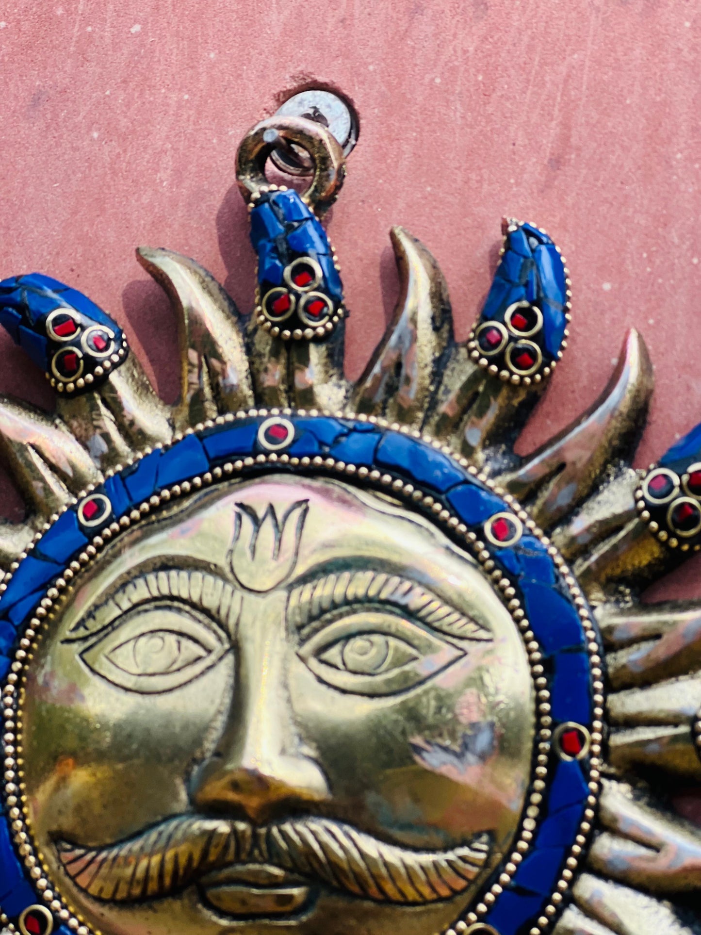 Metal Divine Sun Mask