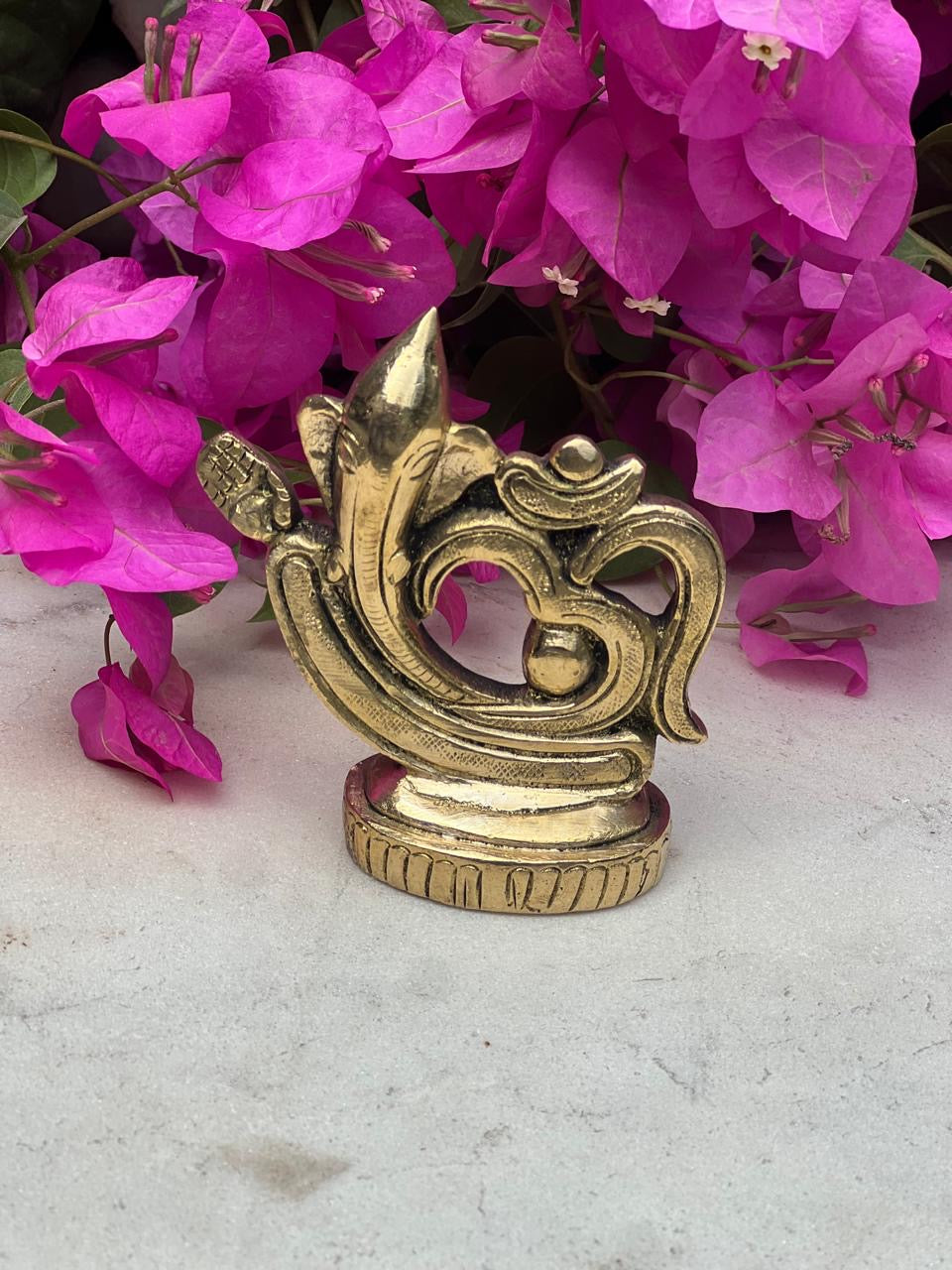 Brass Lord Om Ganesha