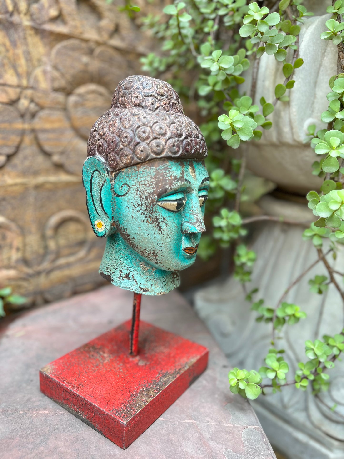 Divine Budha Head Stand