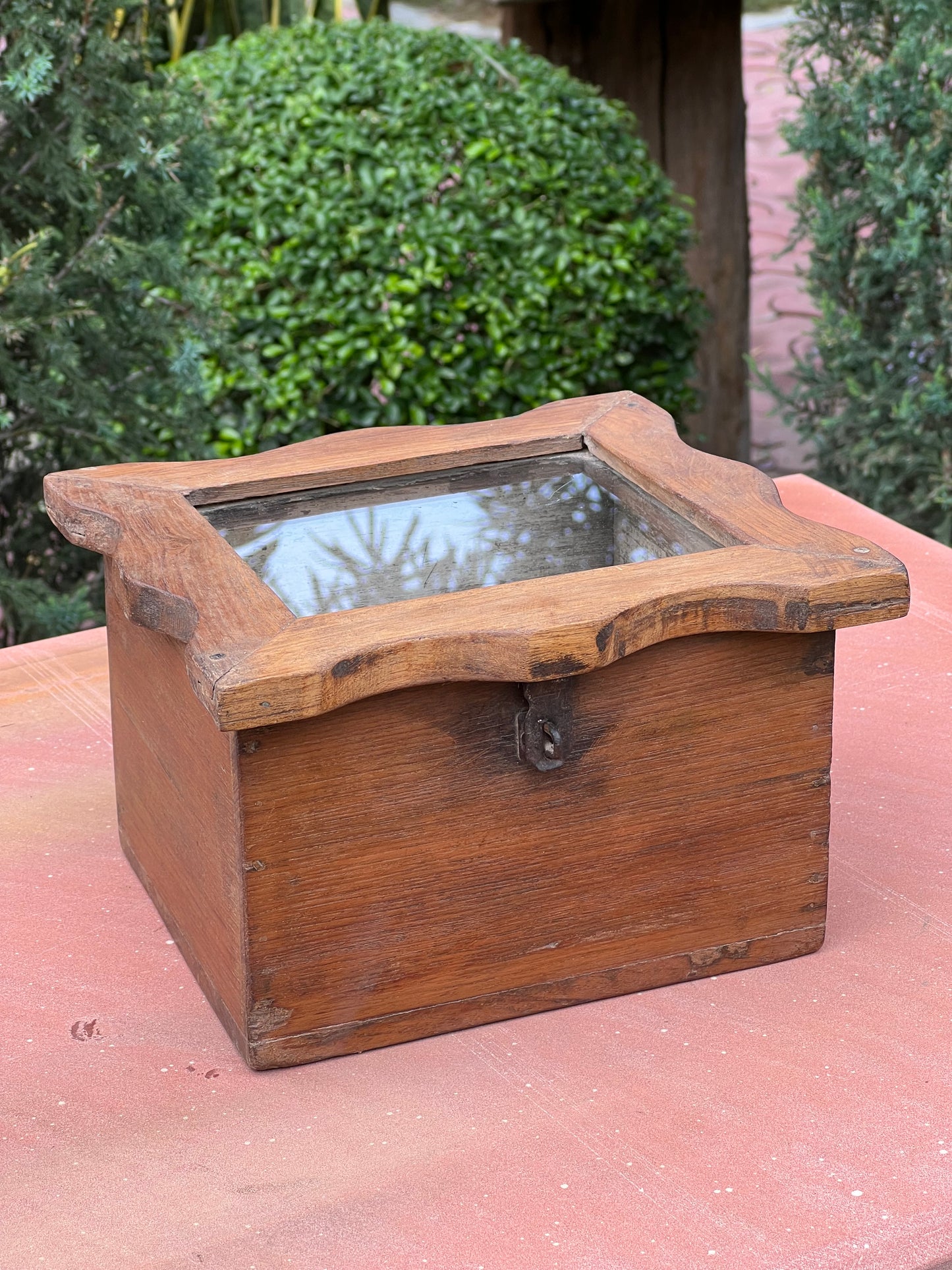Wood Clock Box