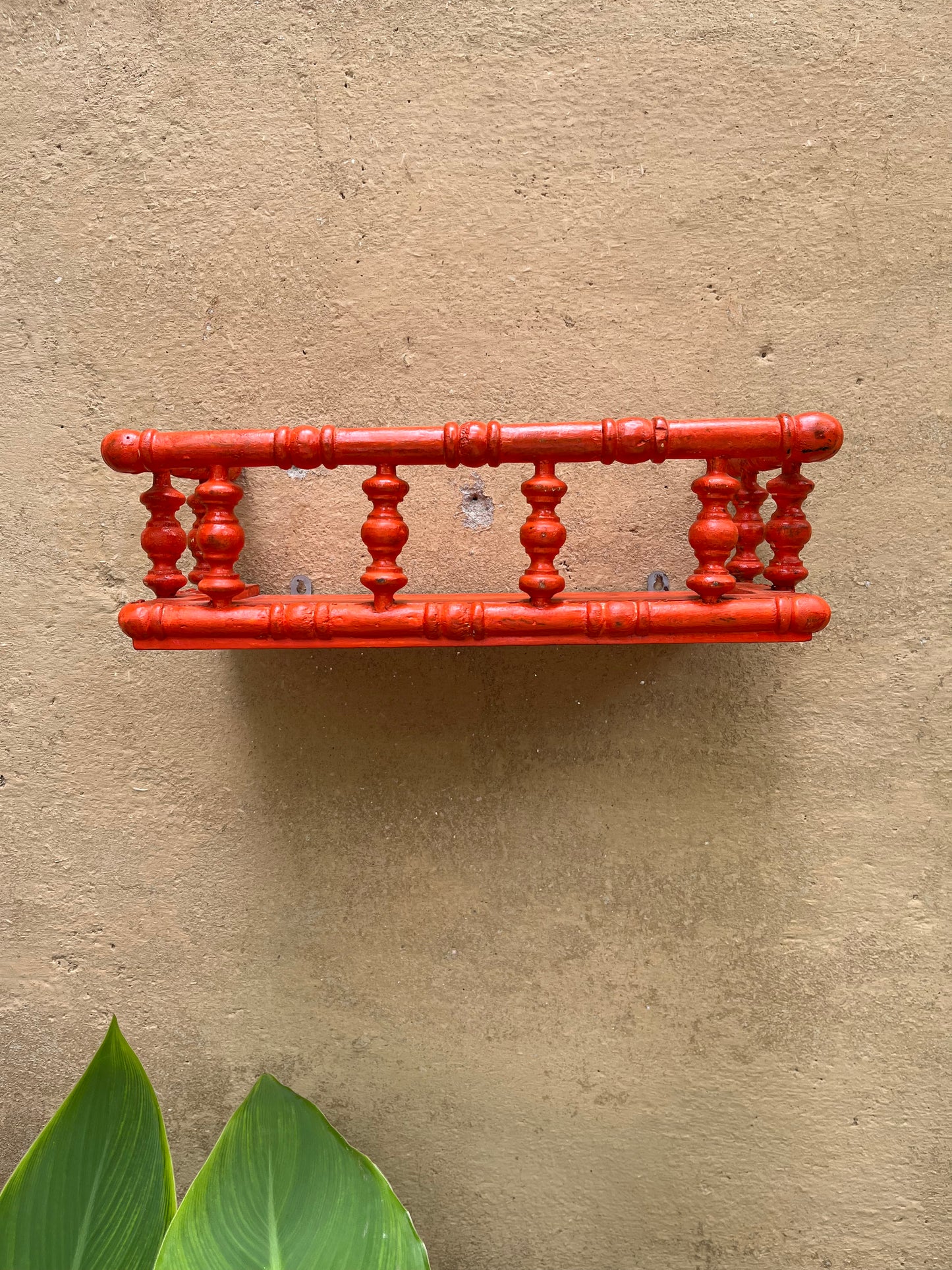 Wall Hand Painted Shelf