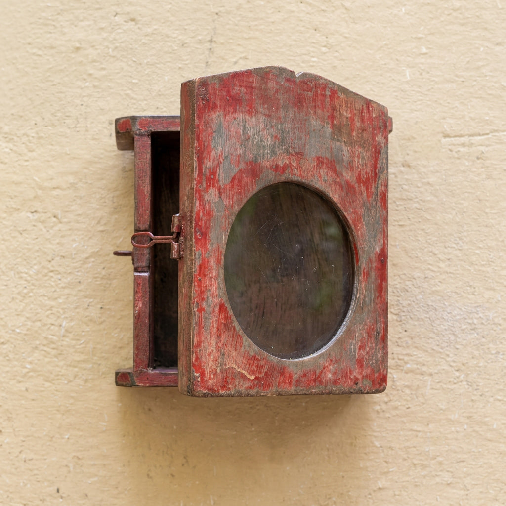 Wood Wall Clock Box