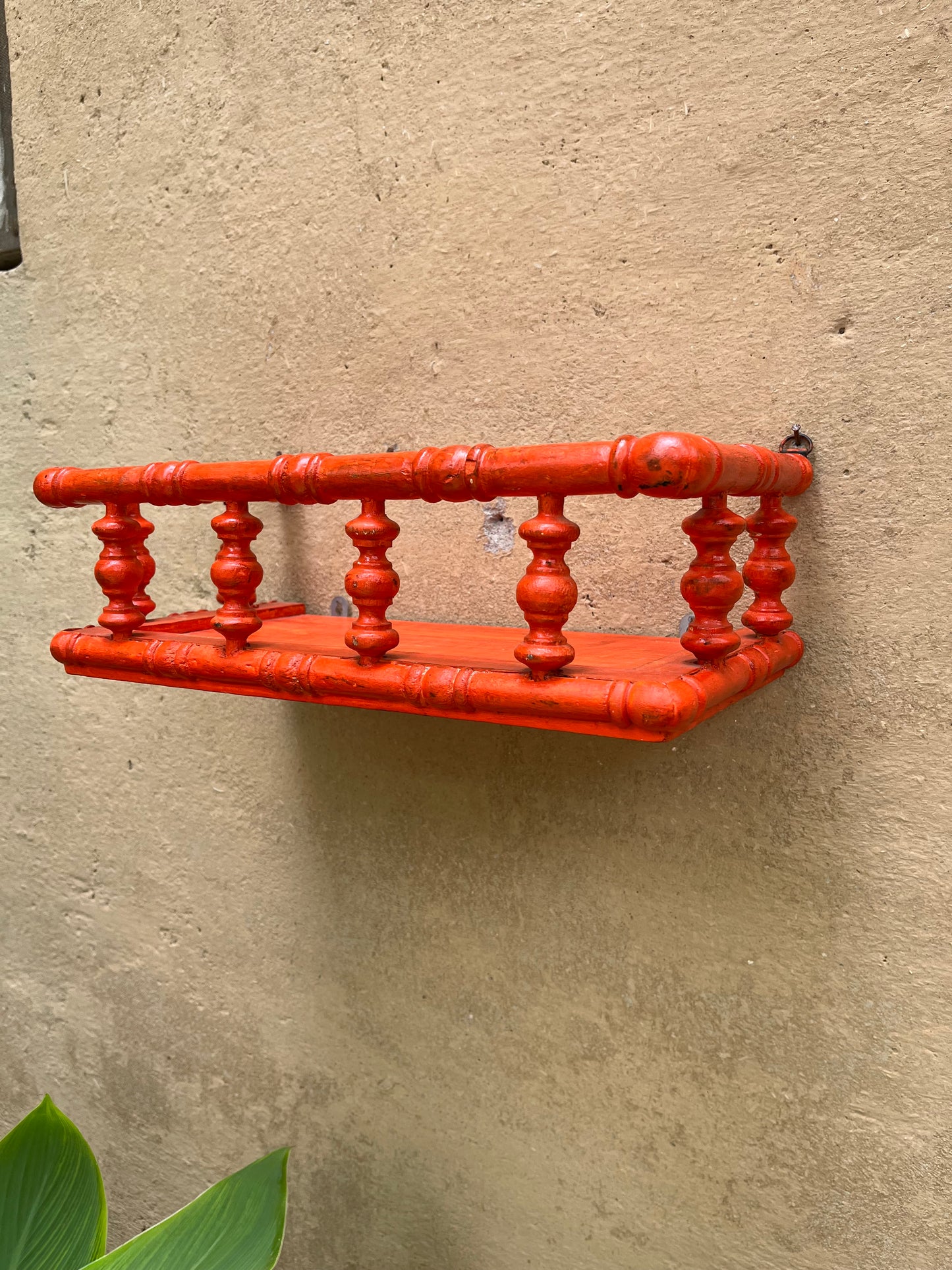 Wall Hand Painted Shelf