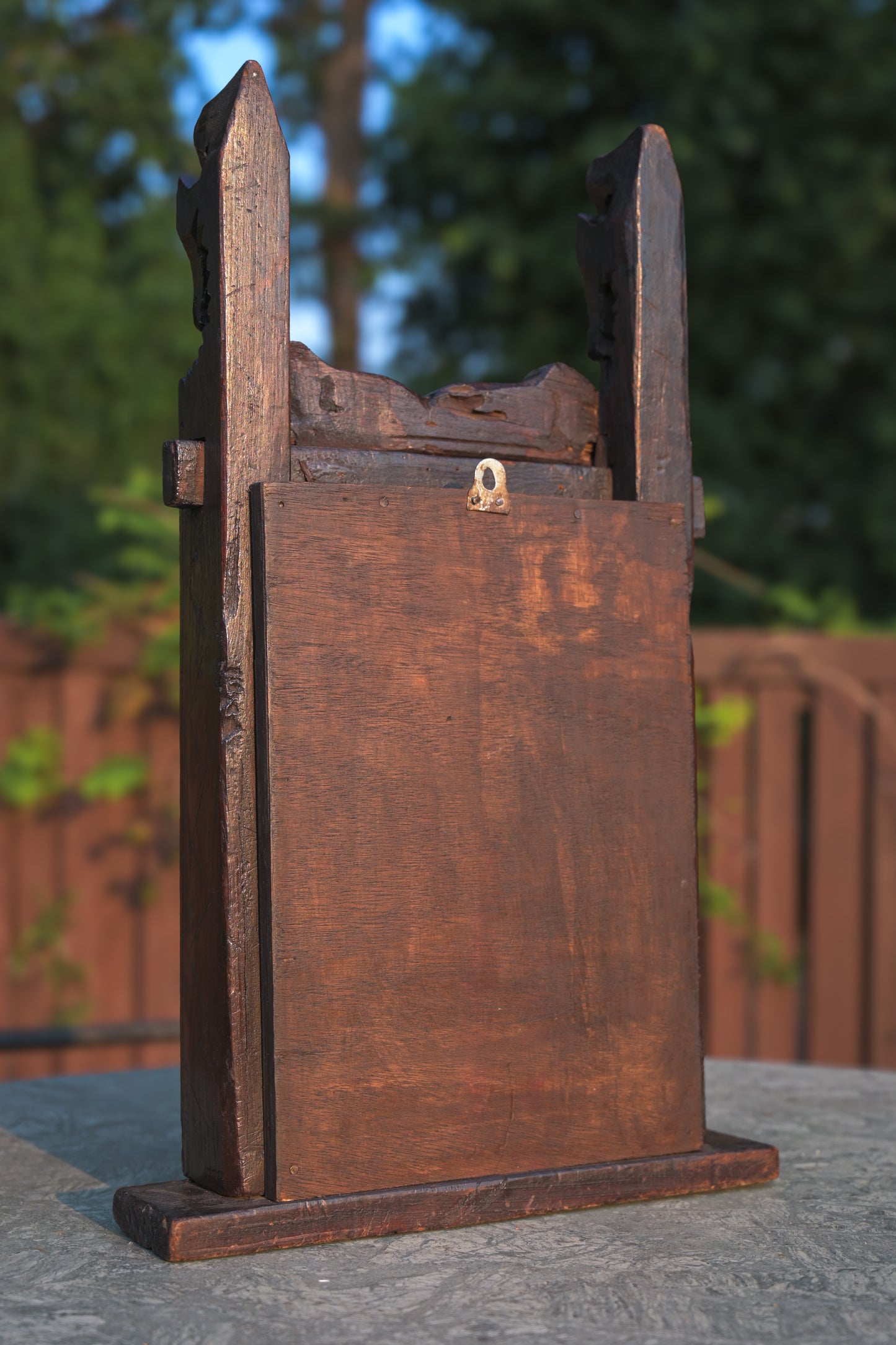 Wood Vintage Clothe Frame