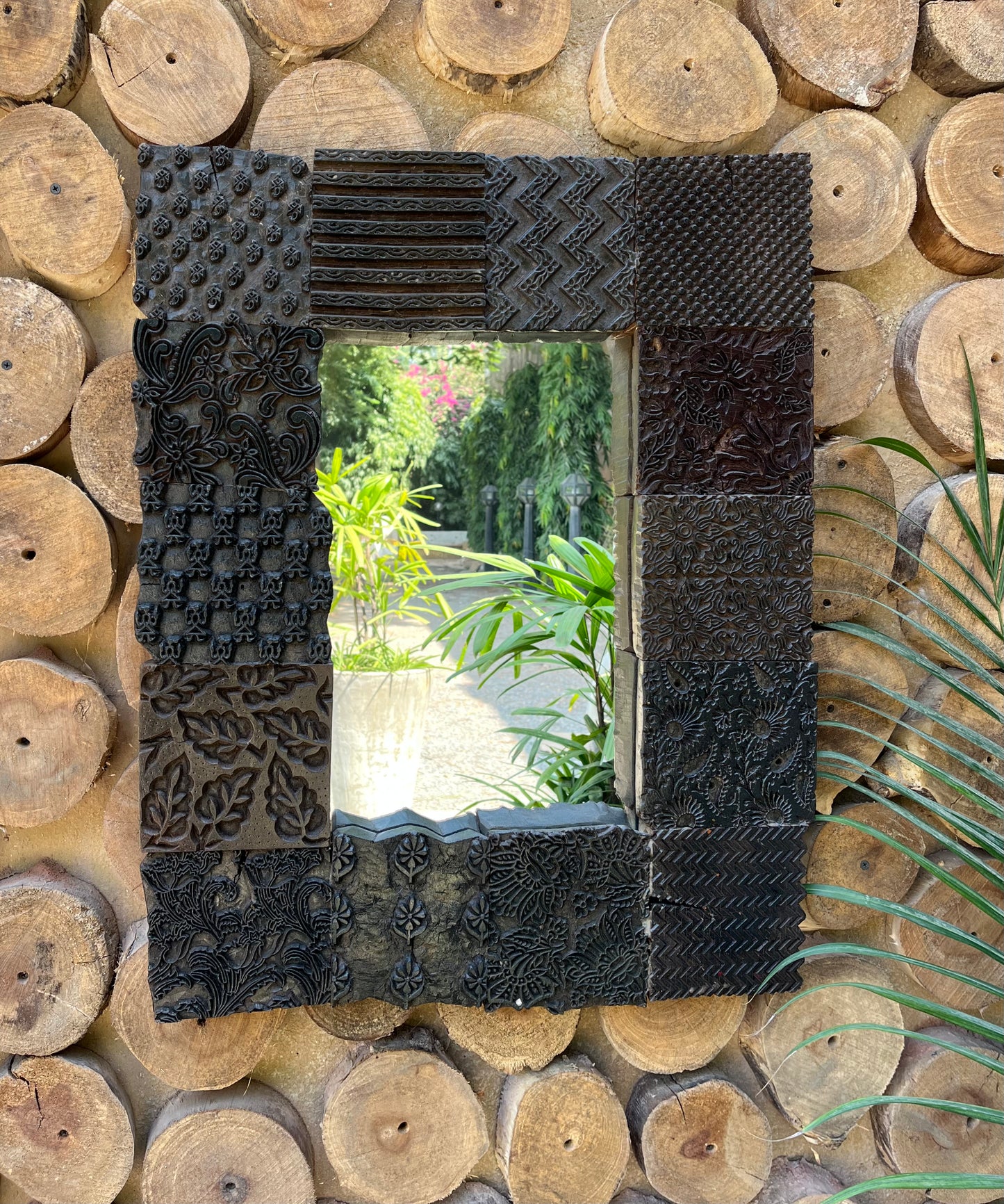 Hand Block Printing Mirror