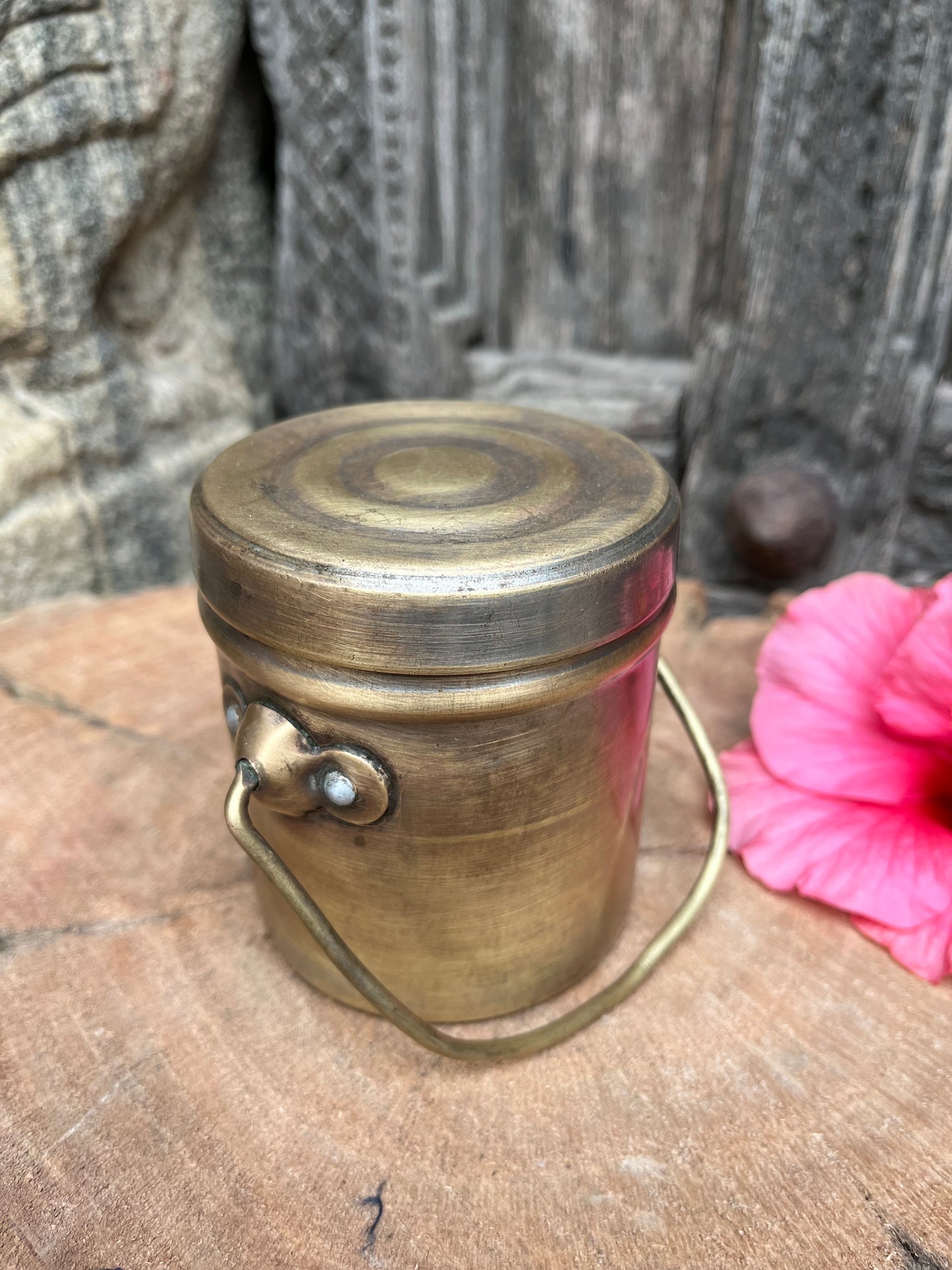 Vintage Brass Milk Pot