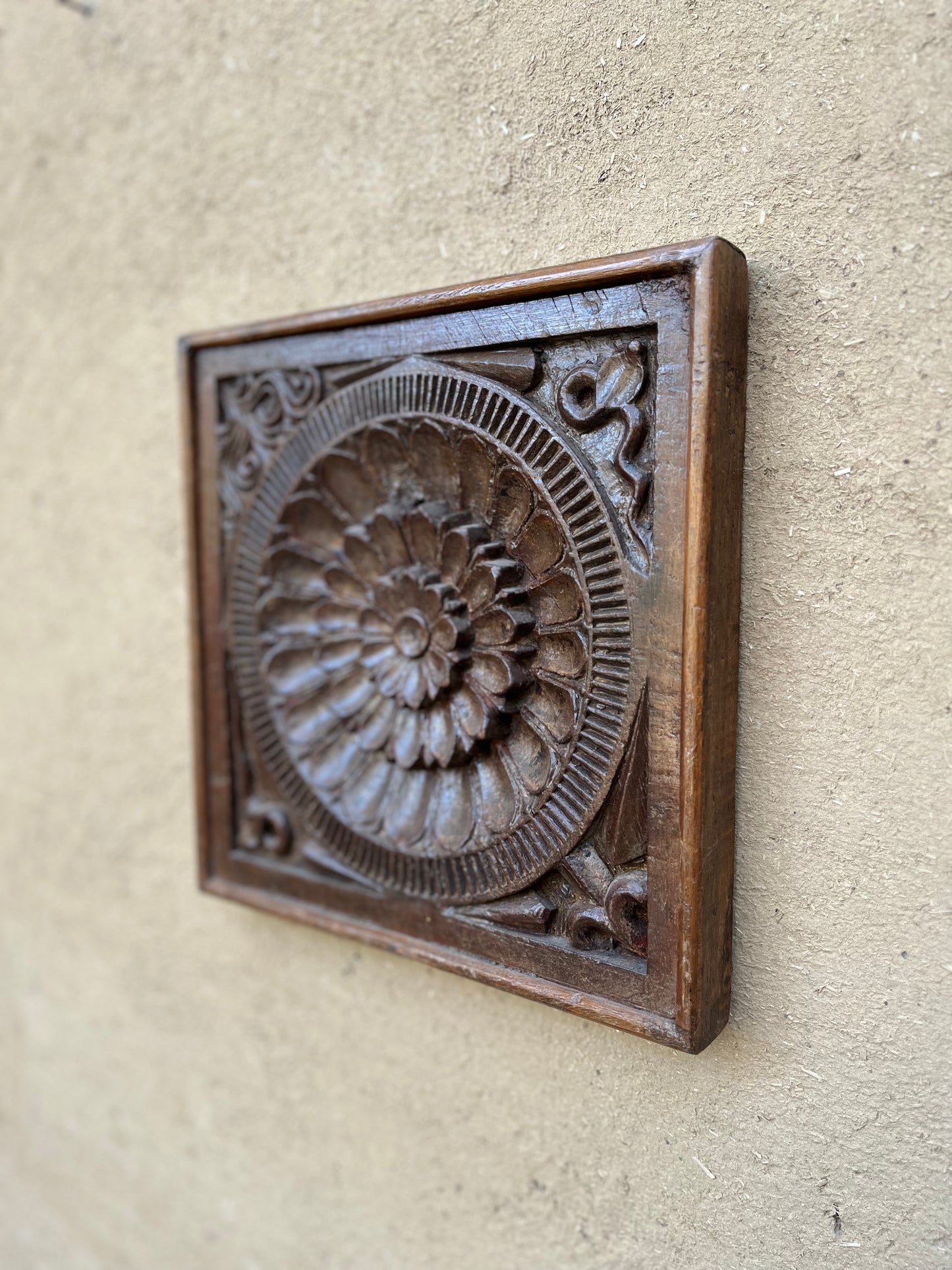 Vintage Hand Carved Decorative Artwork