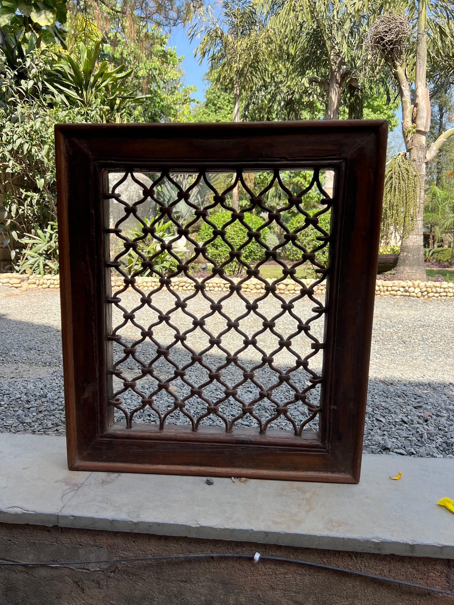 Old Iron Grill Window