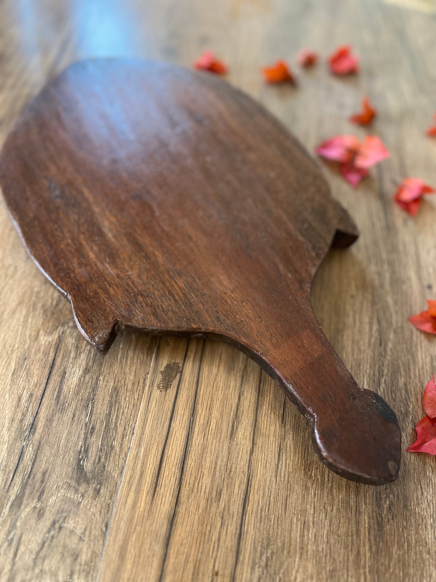 Vintage Wood Cutting Board Chopper