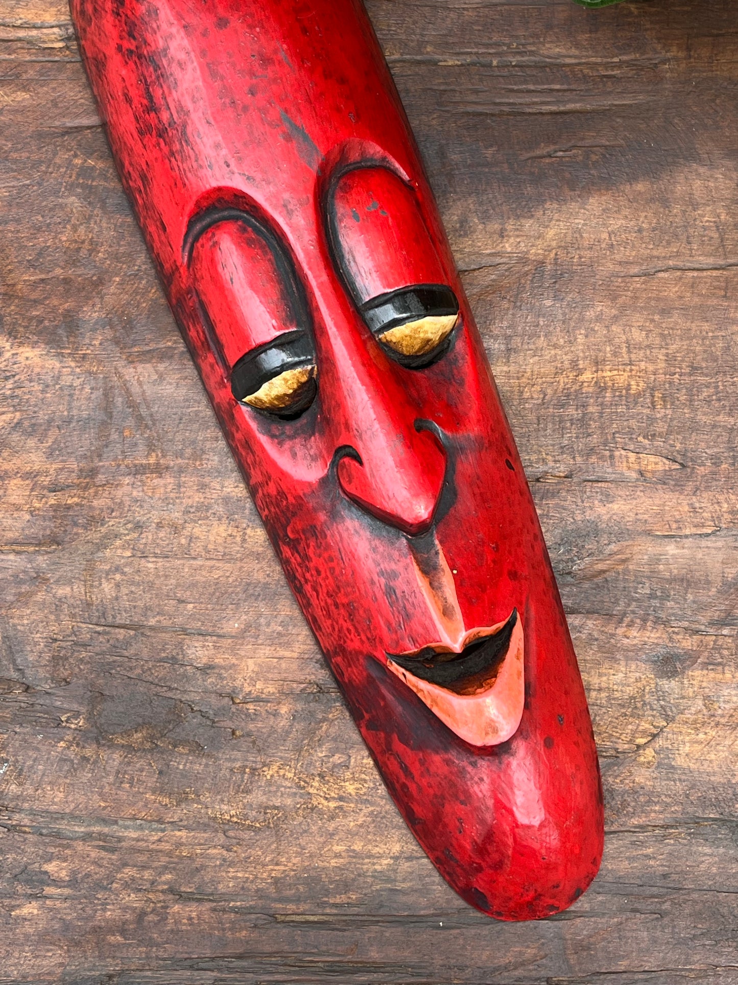 Wood Painted Mask